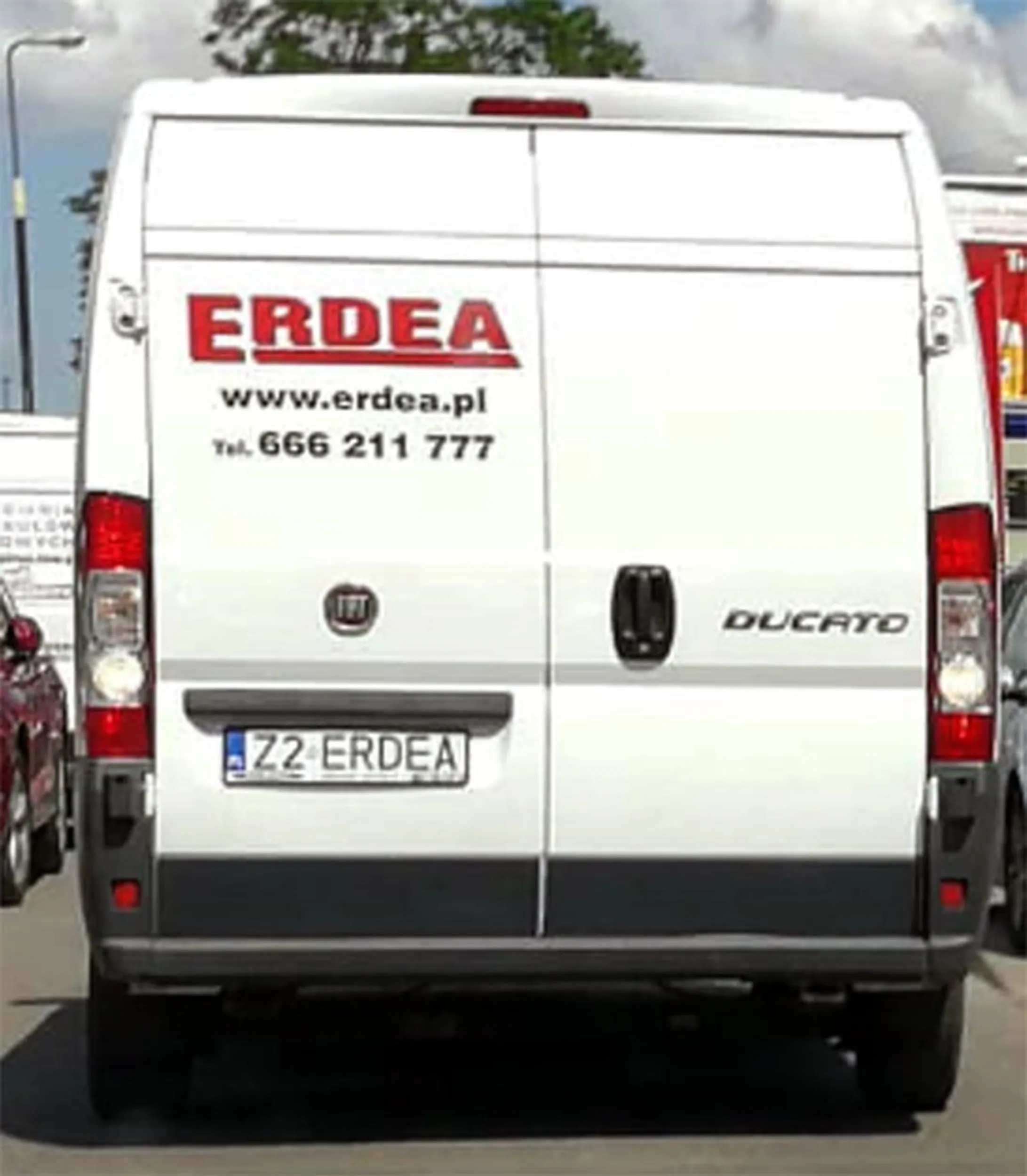 Fajny numer, blacha Z2 ERDEA