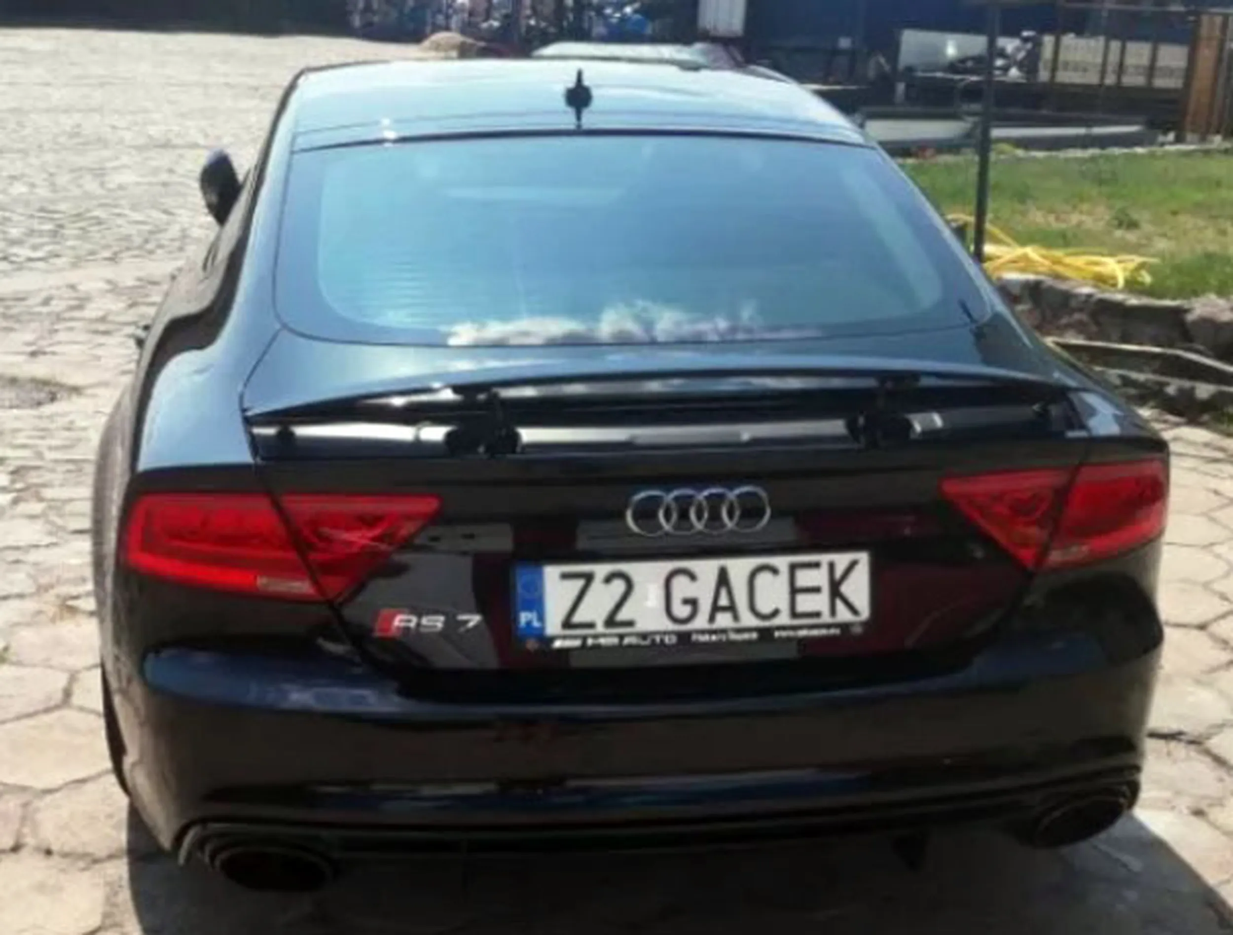 Fajny numer, blacha Z2 GACEK