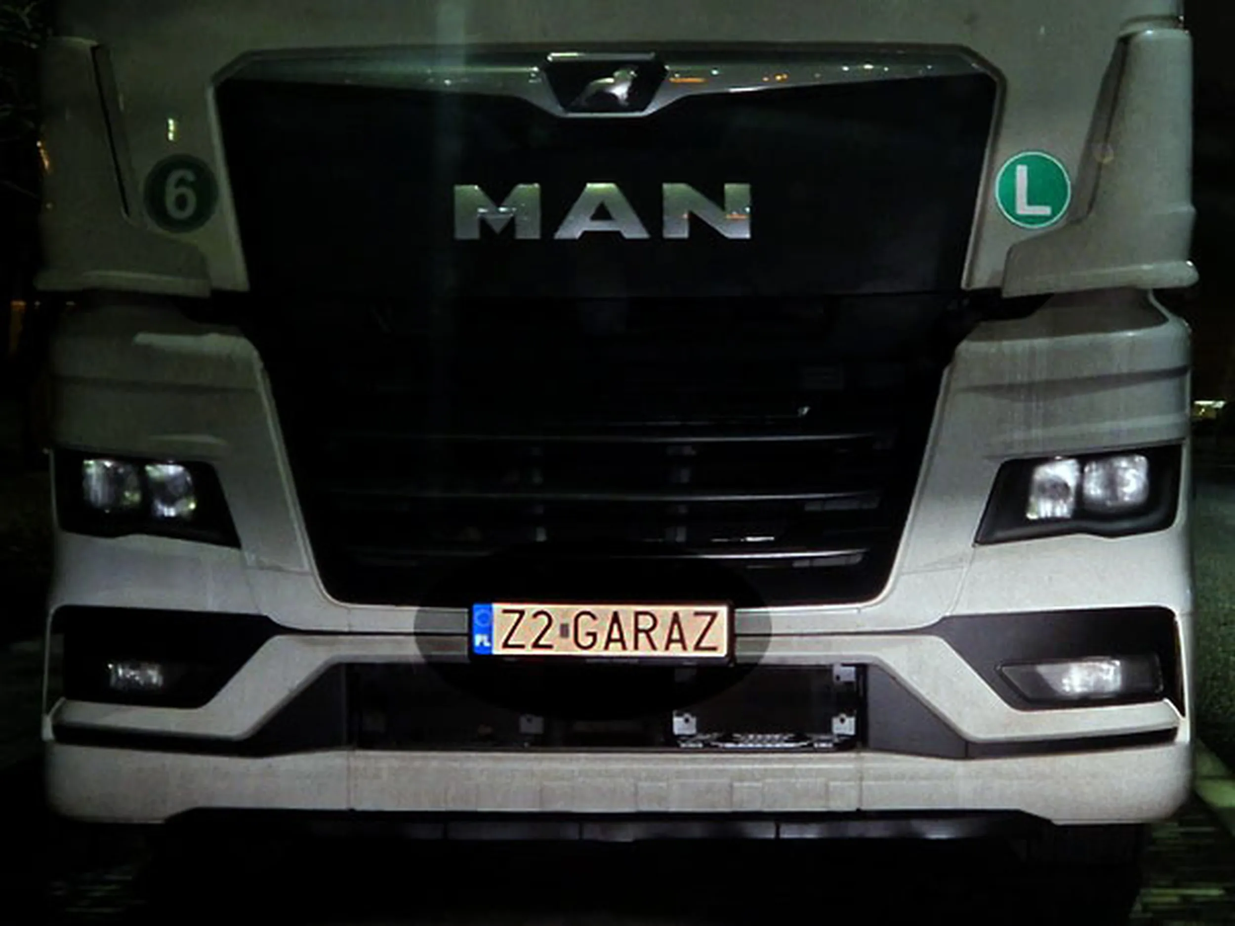 Fajny numer, blacha Z2 GARAZ