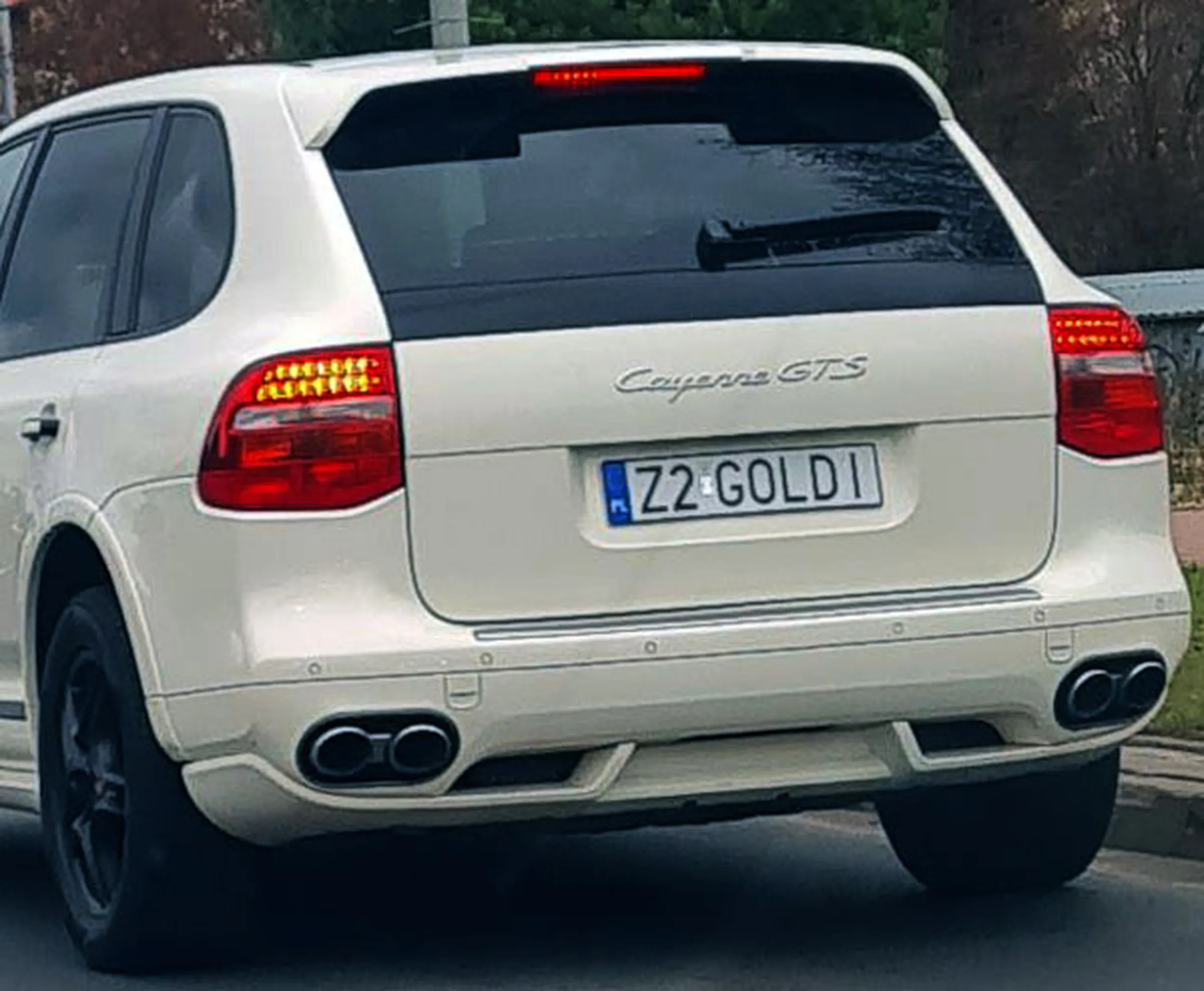 Fajny numer, blacha Z2 GOLDI