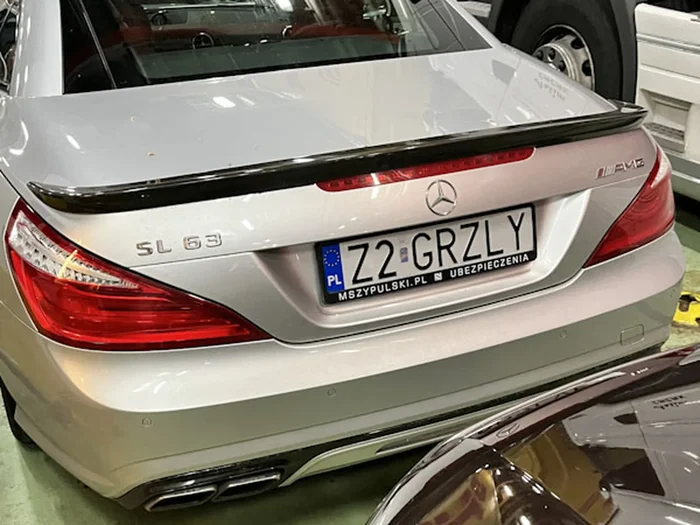 Fajny numer, blacha Z2 GRZLY