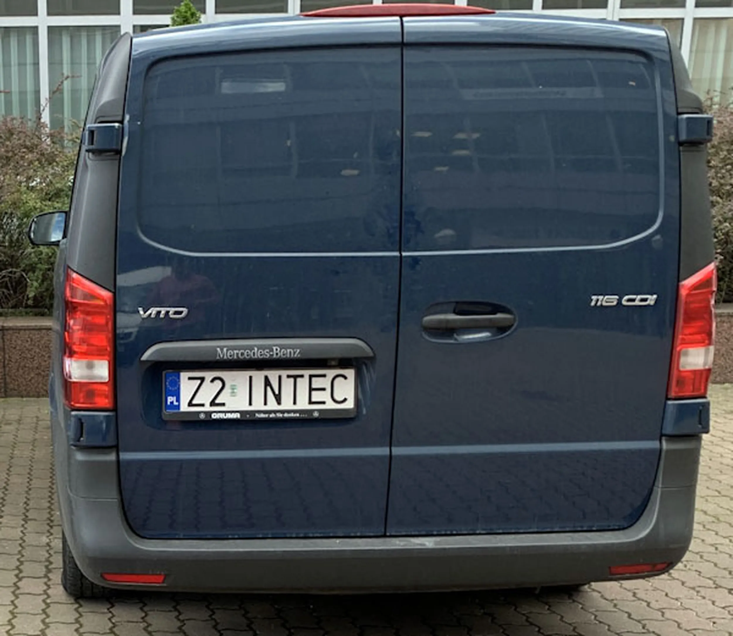 Fajny numer, blacha Z2 INTEC