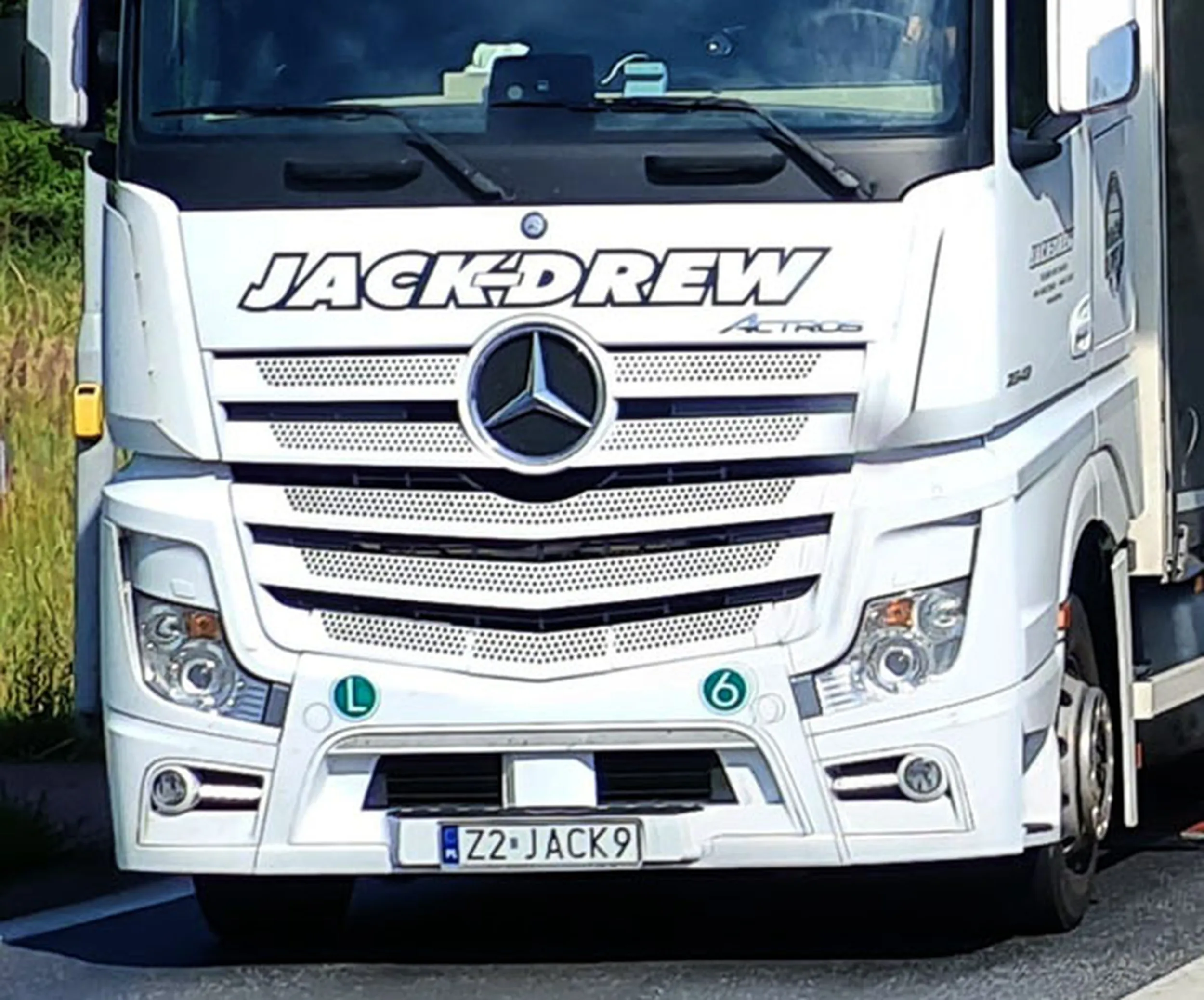 Fajny numer, blacha Z2 JACK9