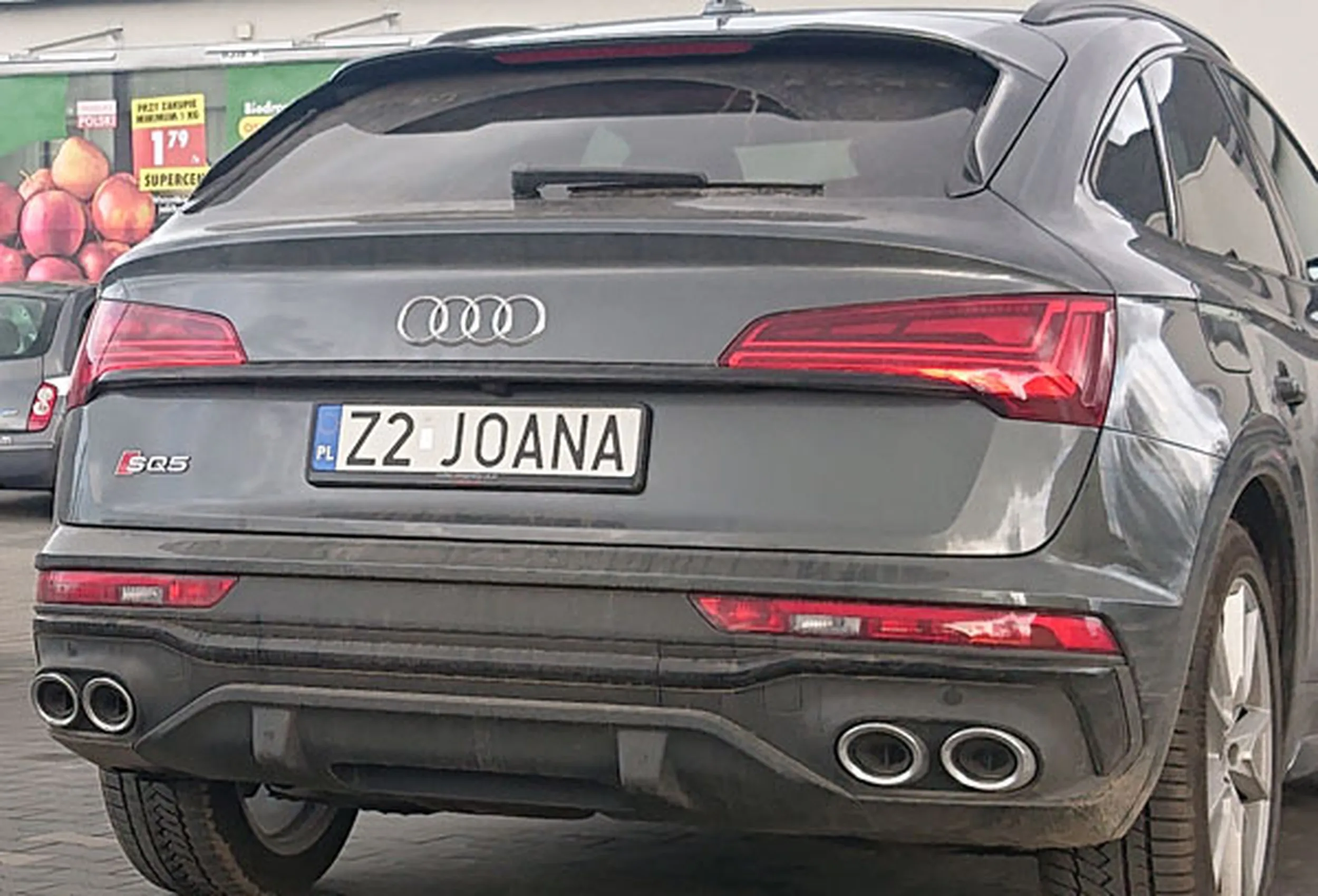 Fajny numer, blacha Z2 JOANA