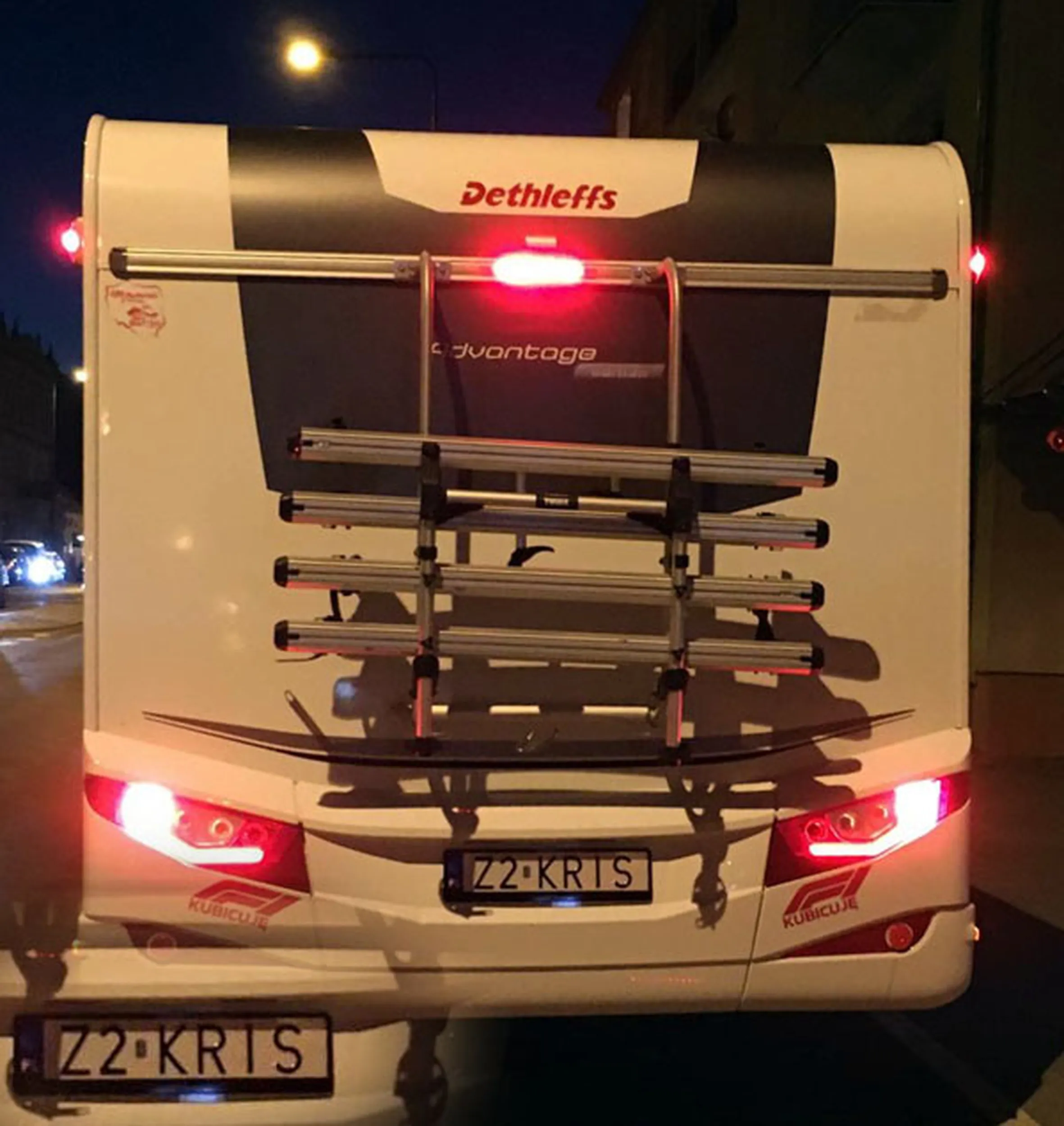 Fajny numer, blacha Z2 KRIS