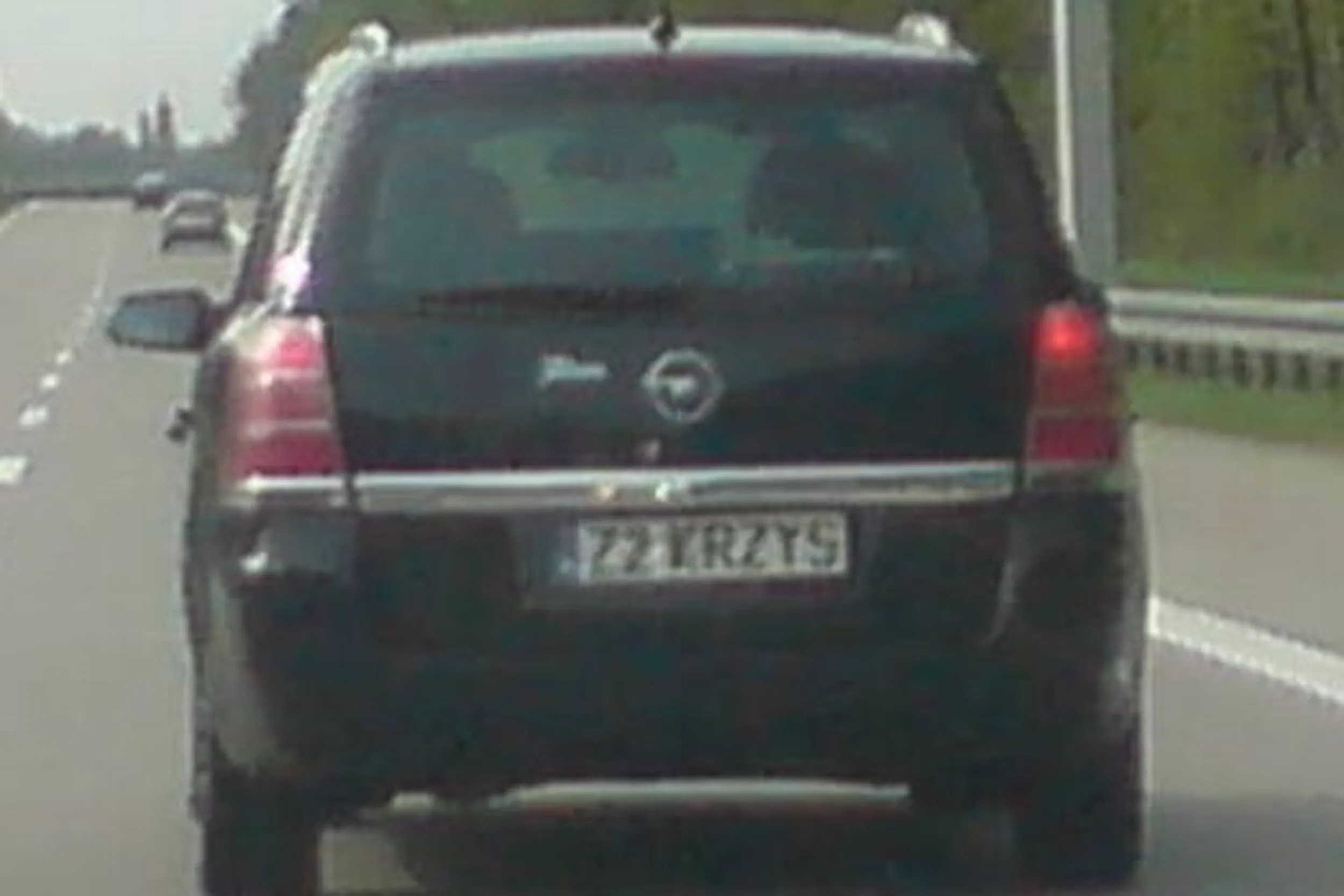 Fajny numer, blacha Z2 KRZYS