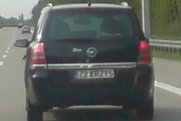 Fajny numer, blacha Z2 KRZYS