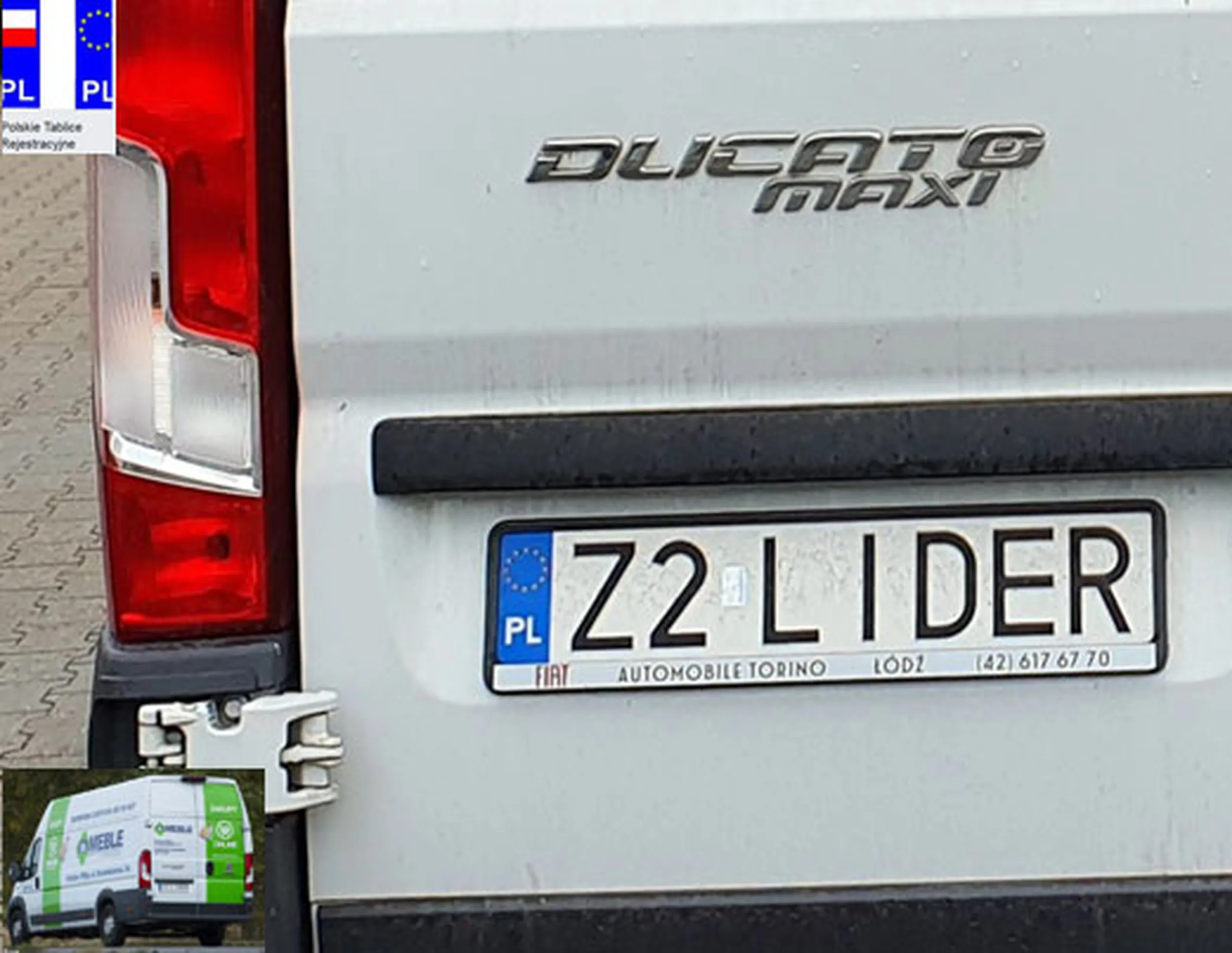 Fajny numer, blacha Z2 LIDER