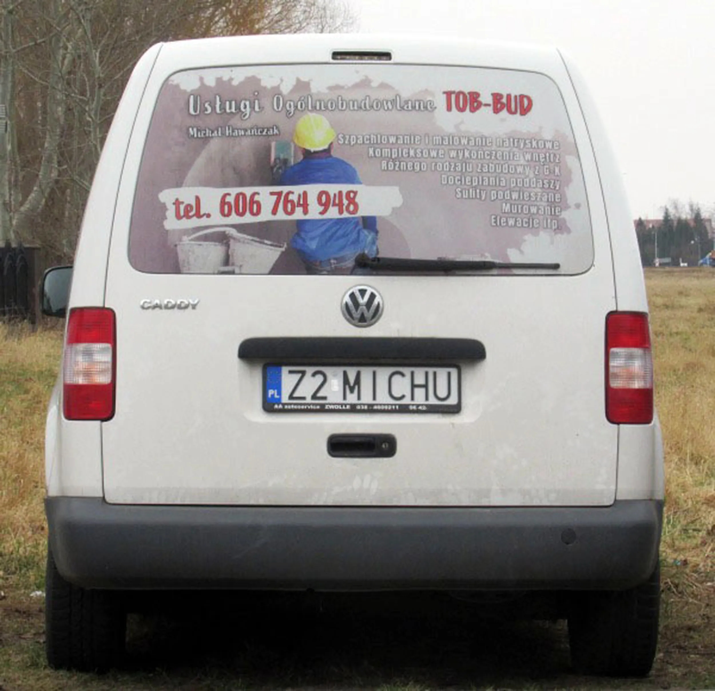 Fajny numer, blacha Z2 MICHU