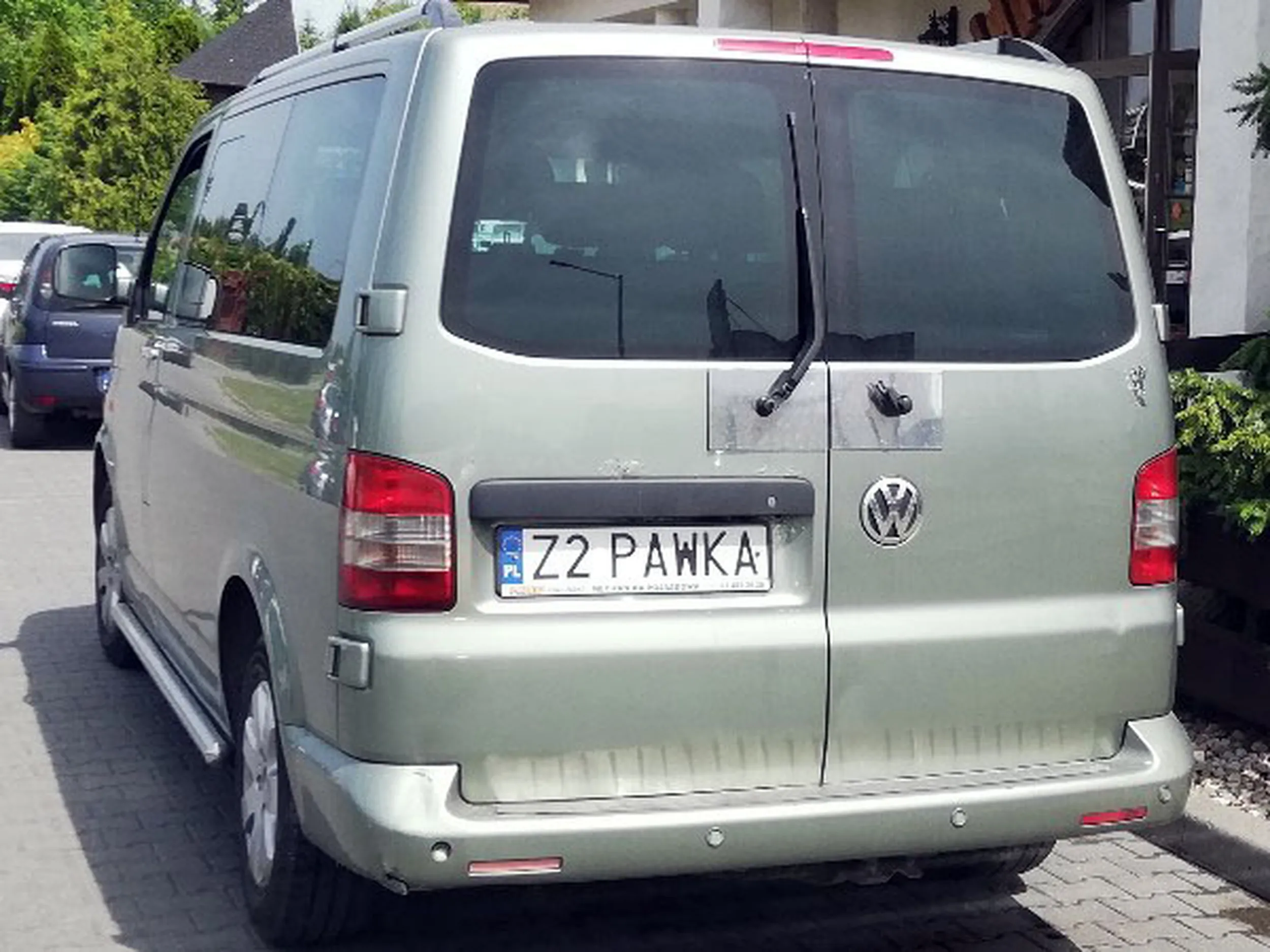 Fajny numer, blacha Z2 PAWKA