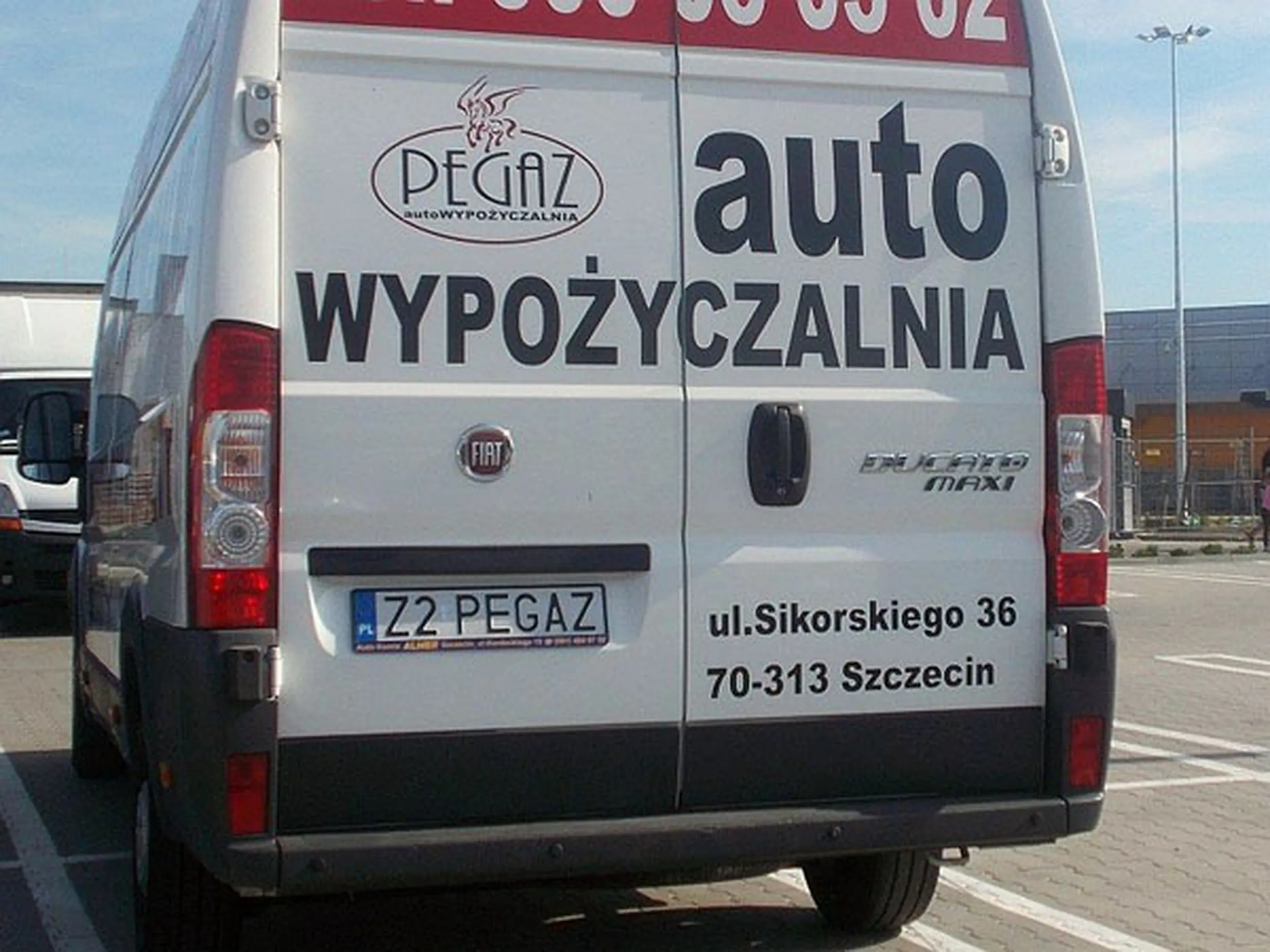 Fajny numer, blacha Z2 PEGAZ