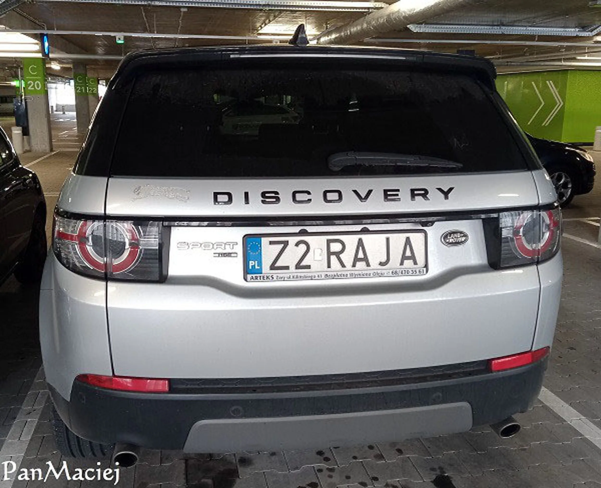 Fajny numer, blacha Z2 RAJA