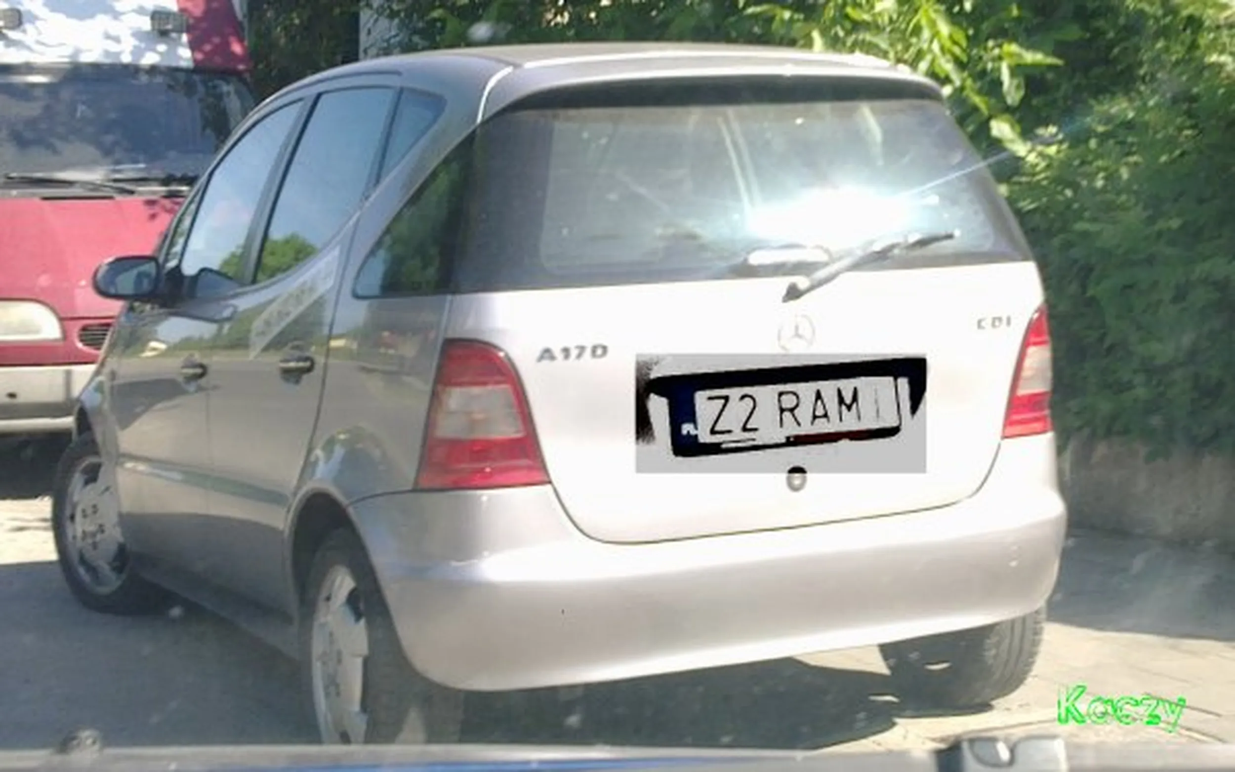 Fajny numer, blacha Z2 RAMI