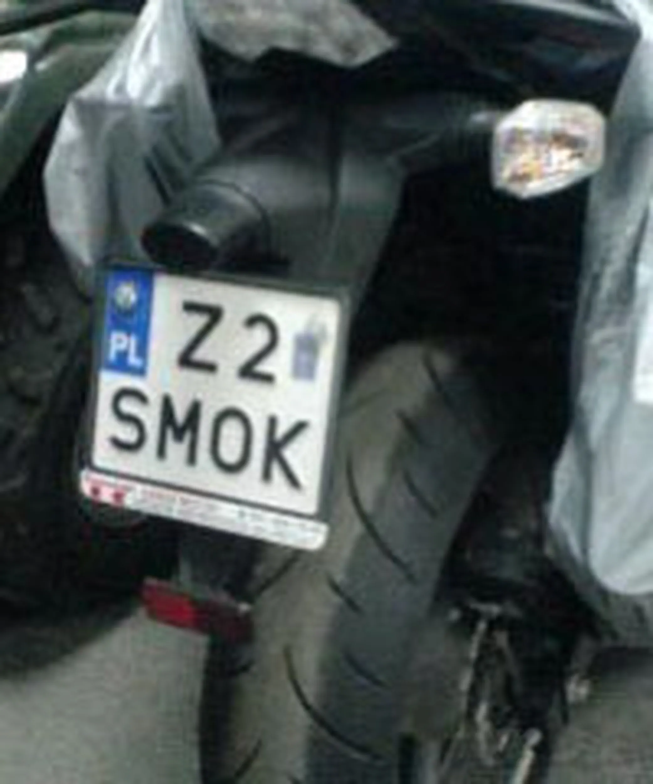 Fajny numer, blacha Z2 SMOK