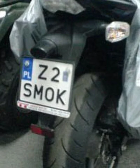 Fajny numer, blacha Z2 SMOK
