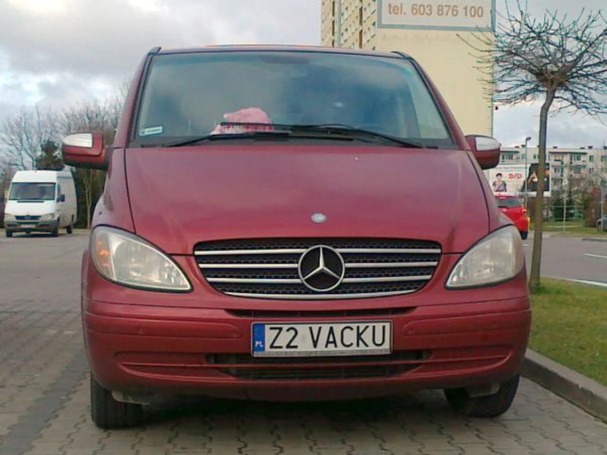 Fajny numer, blacha Z2 VACKU