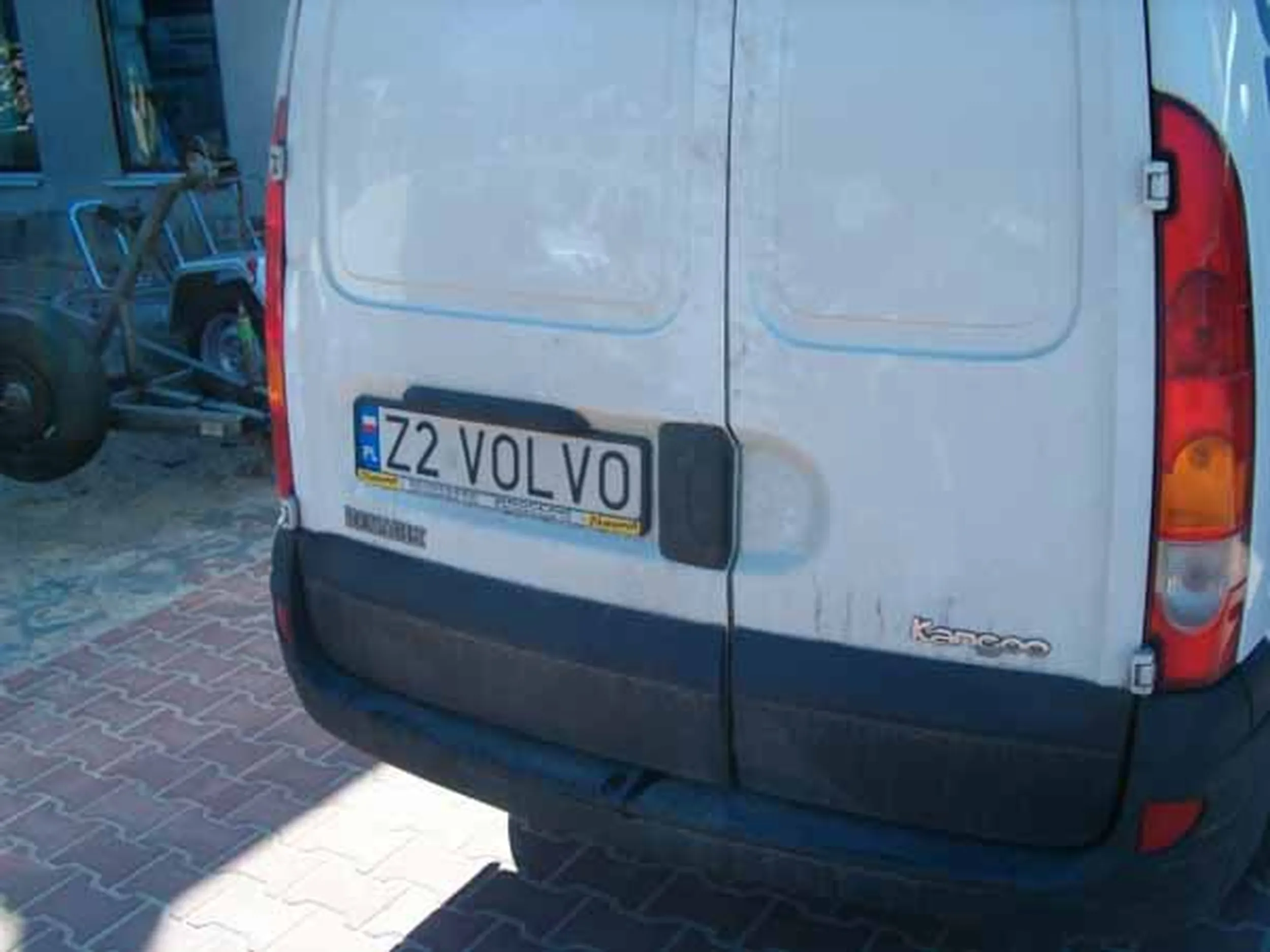 Fajny numer, blacha Z2 VOLVO