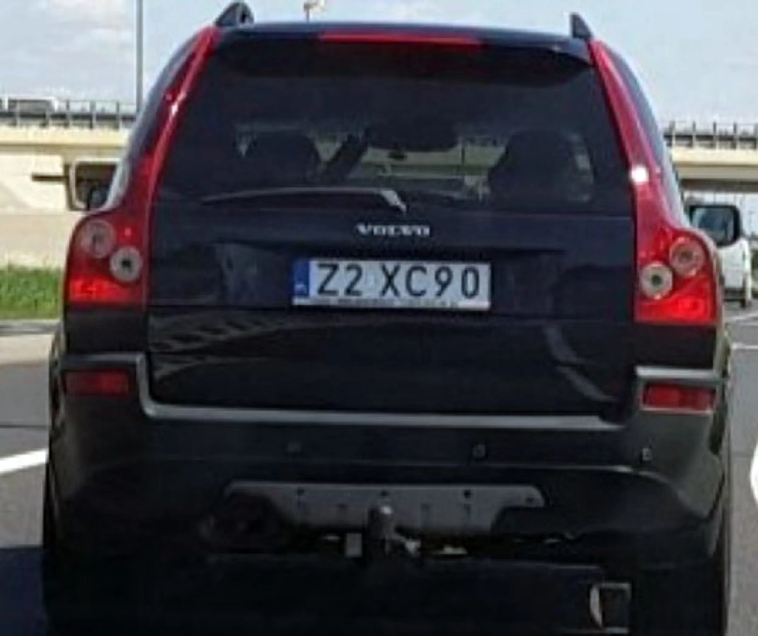 Fajny numer, blacha Z2 XC90