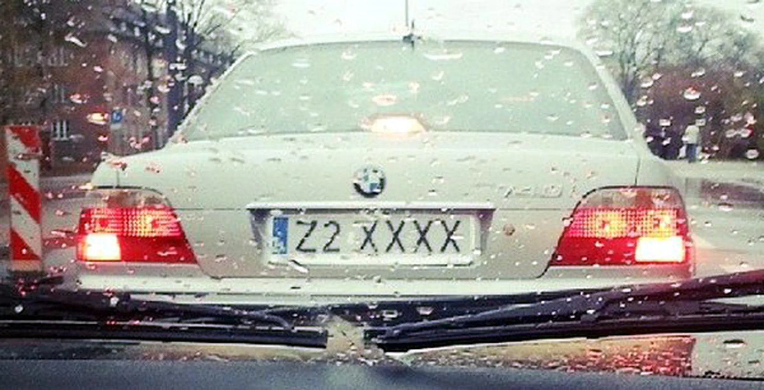 Fajny numer, blacha Z2 XXXX