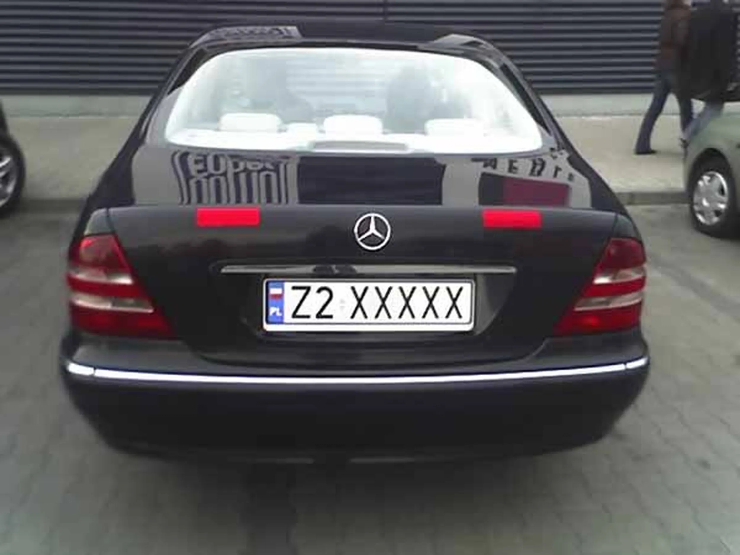 Fajny numer, blacha Z2 XXXXX