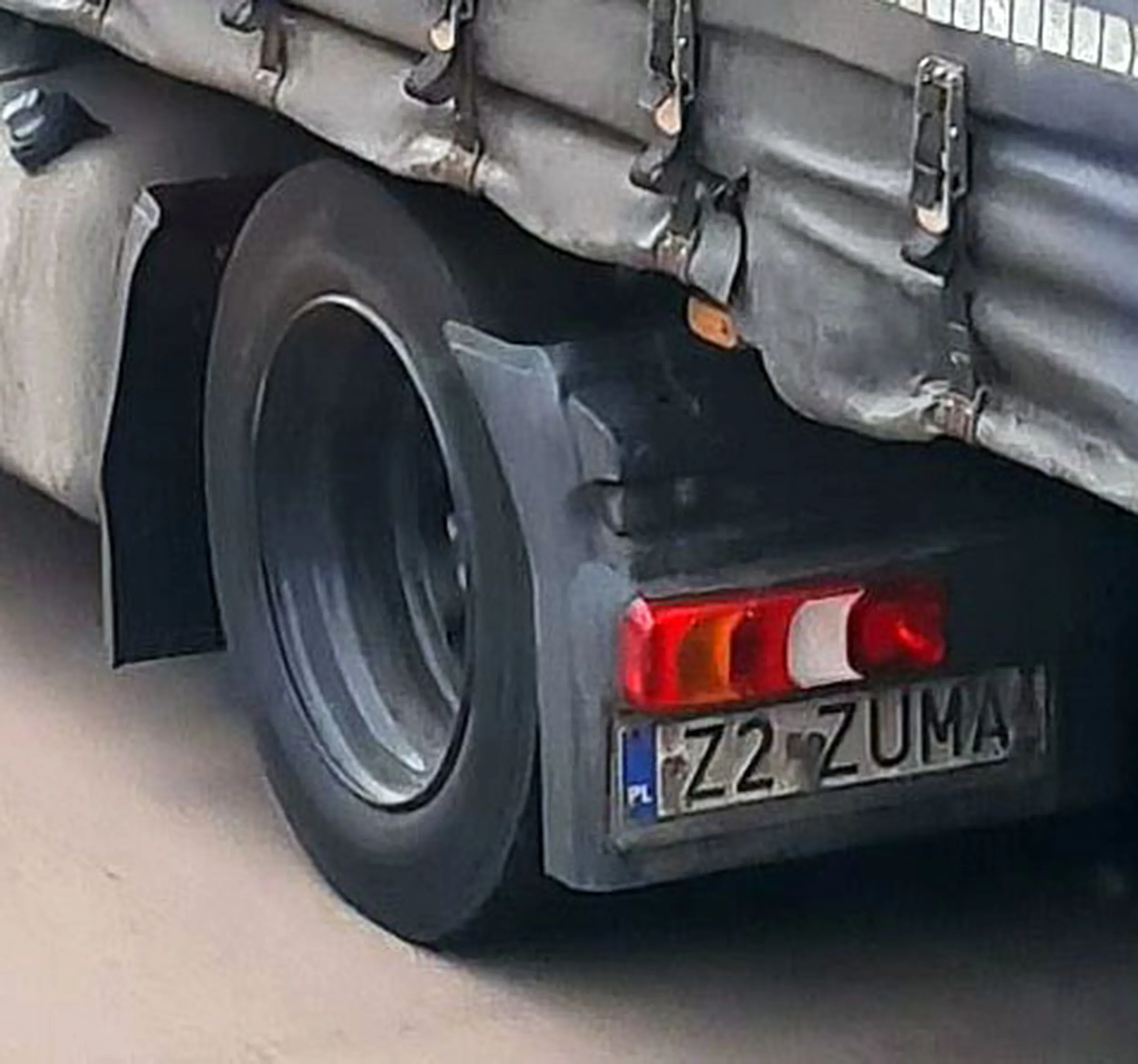 Fajny numer, blacha Z2 ZUMA