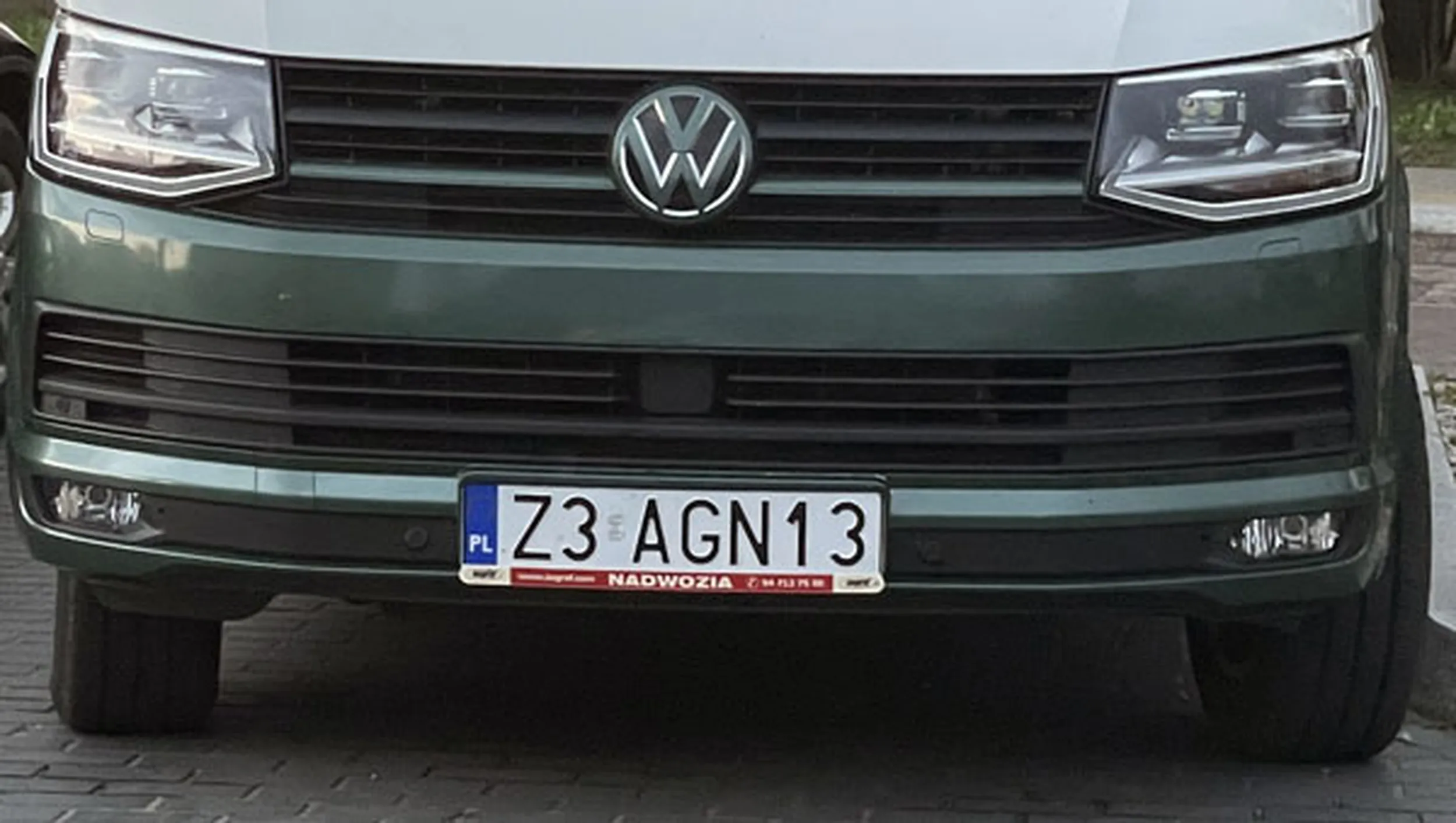 Fajny numer, blacha Z3 AGN13