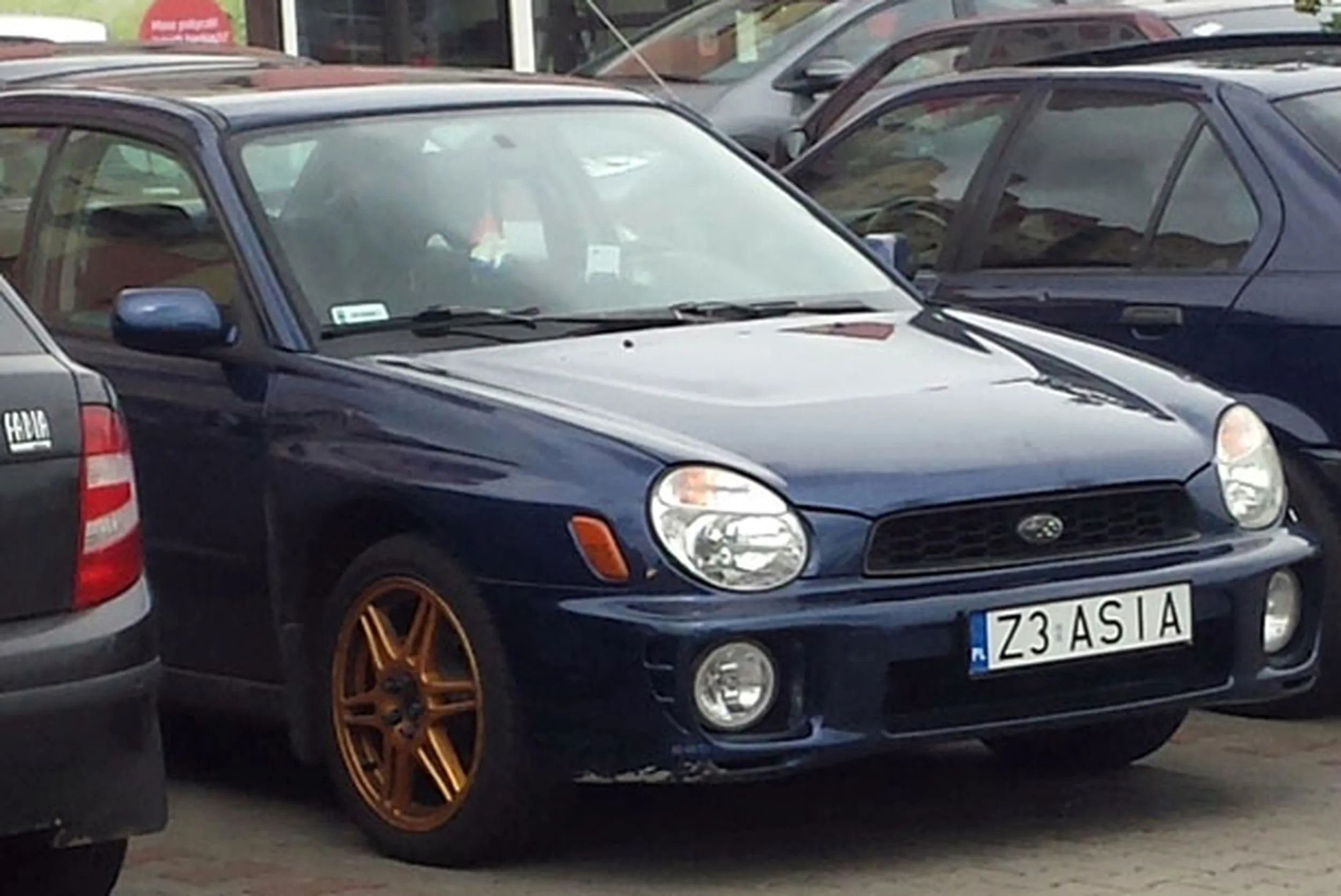 Fajny numer, blacha Z3 ASIA