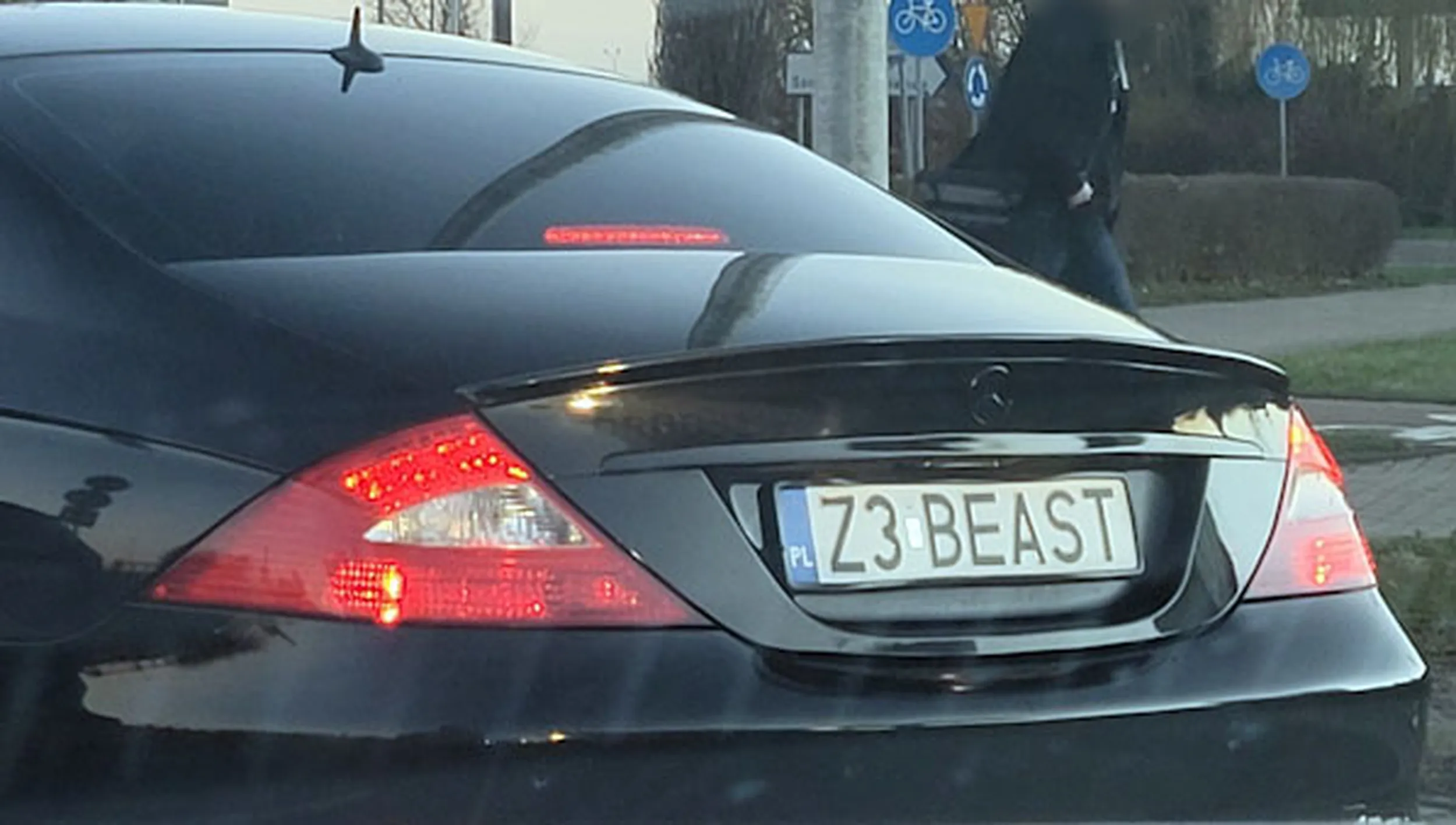 Fajny numer, blacha Z3 BEAST