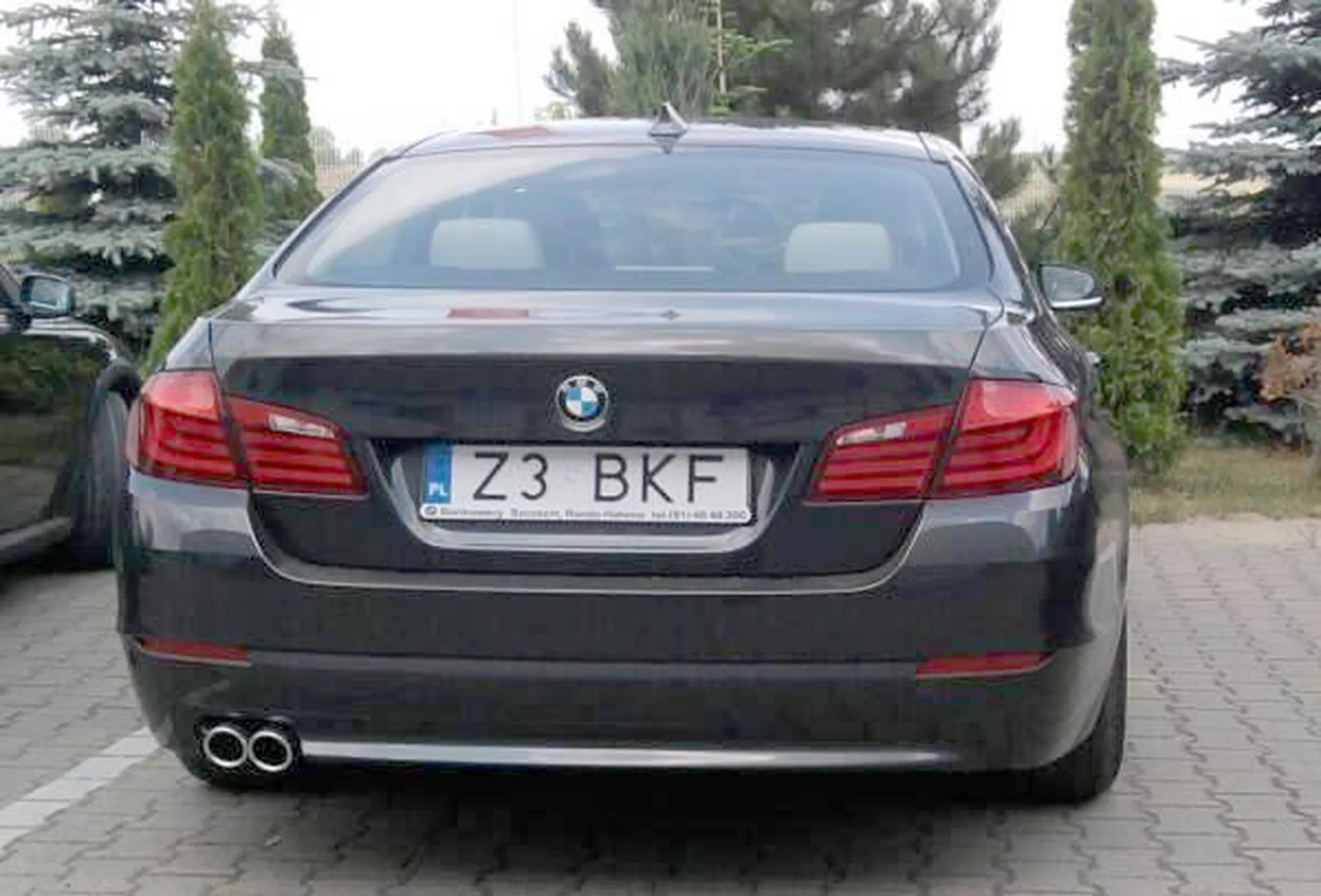 Fajny numer, blacha Z3 BKF