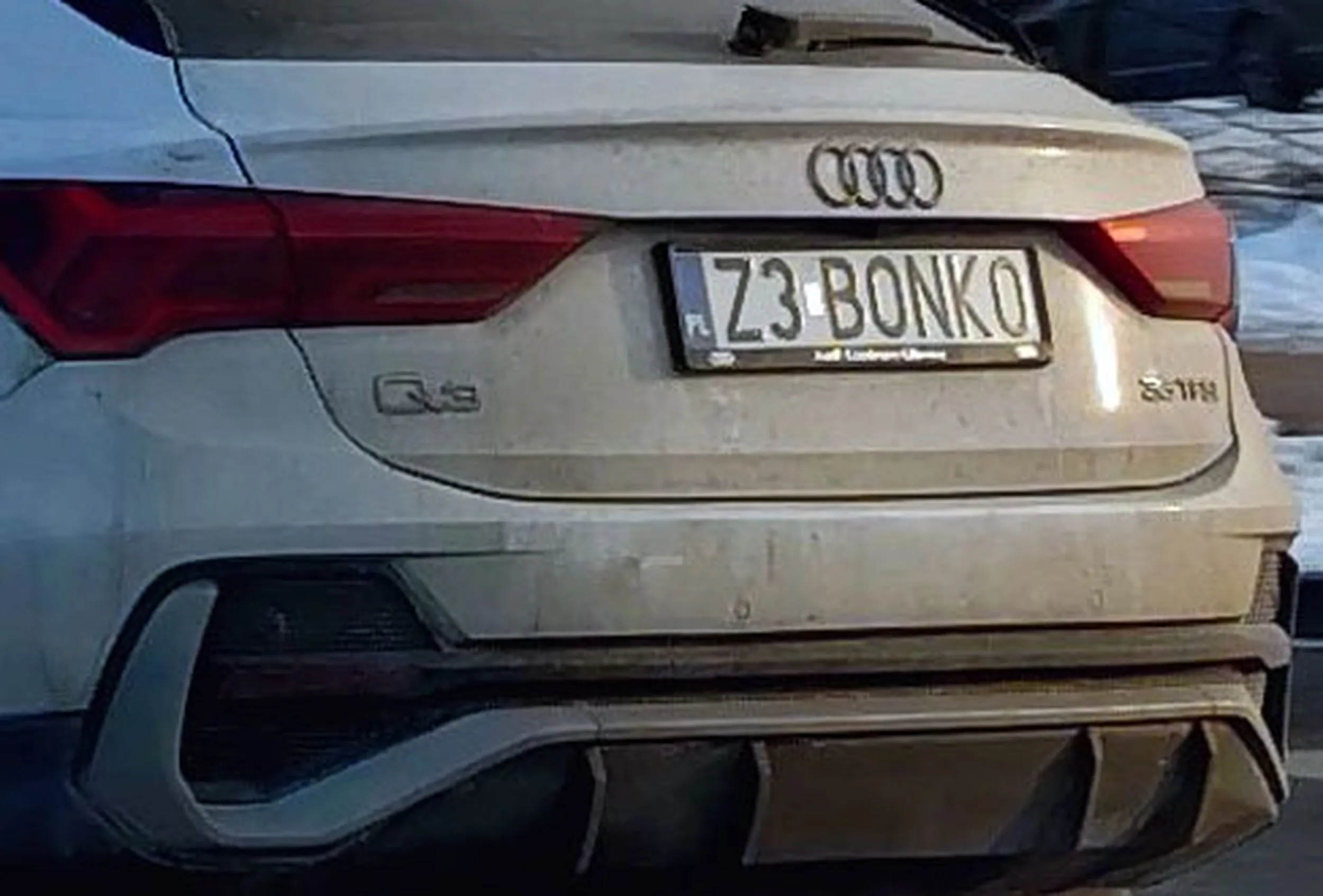 Fajny numer, blacha Z3 BONKO