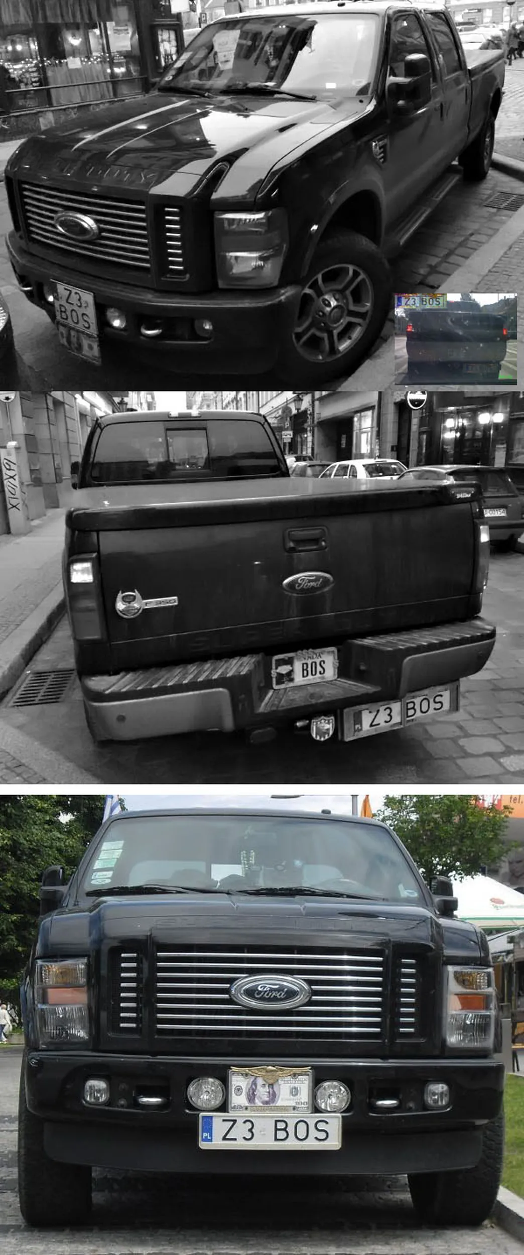 Fajny numer, blacha Z3 BOS