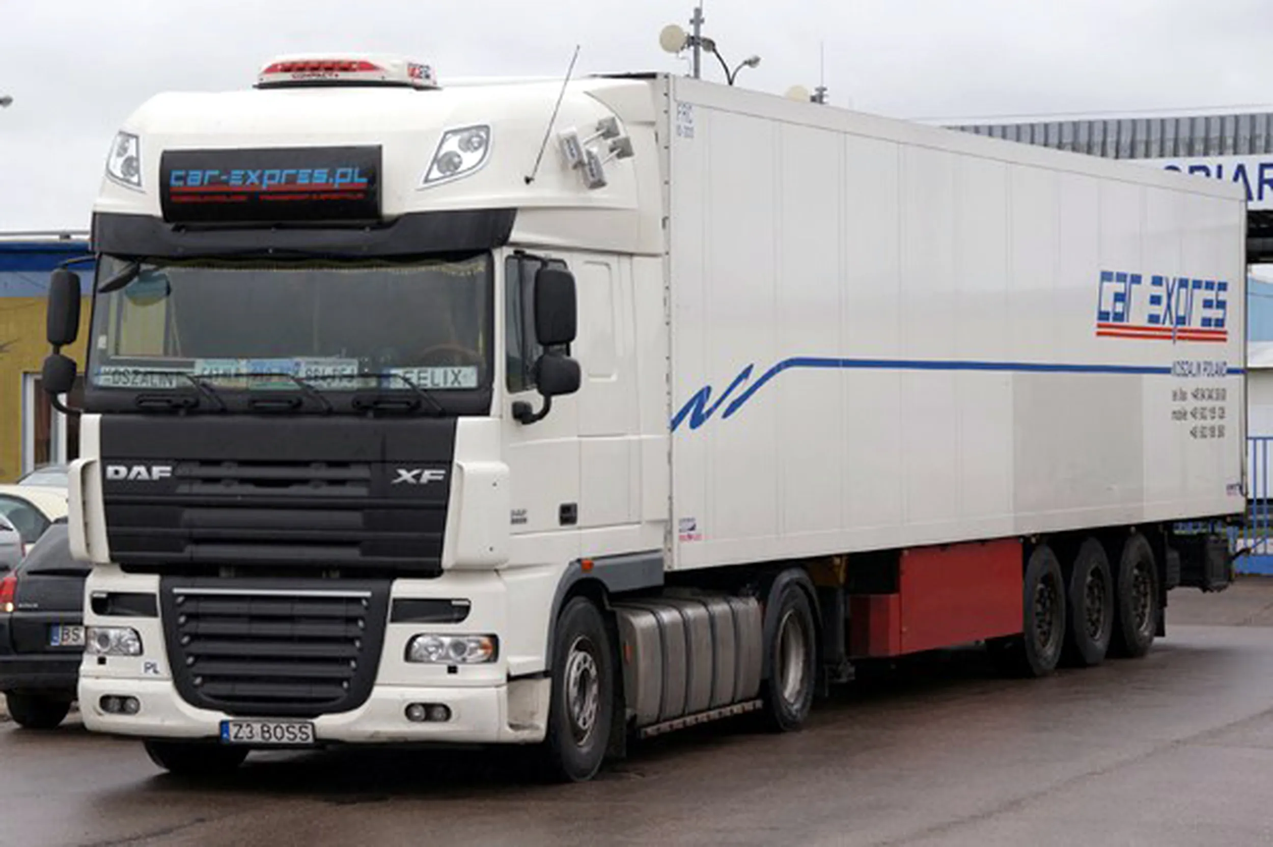 Fajny numer, blacha Z3 BOSS