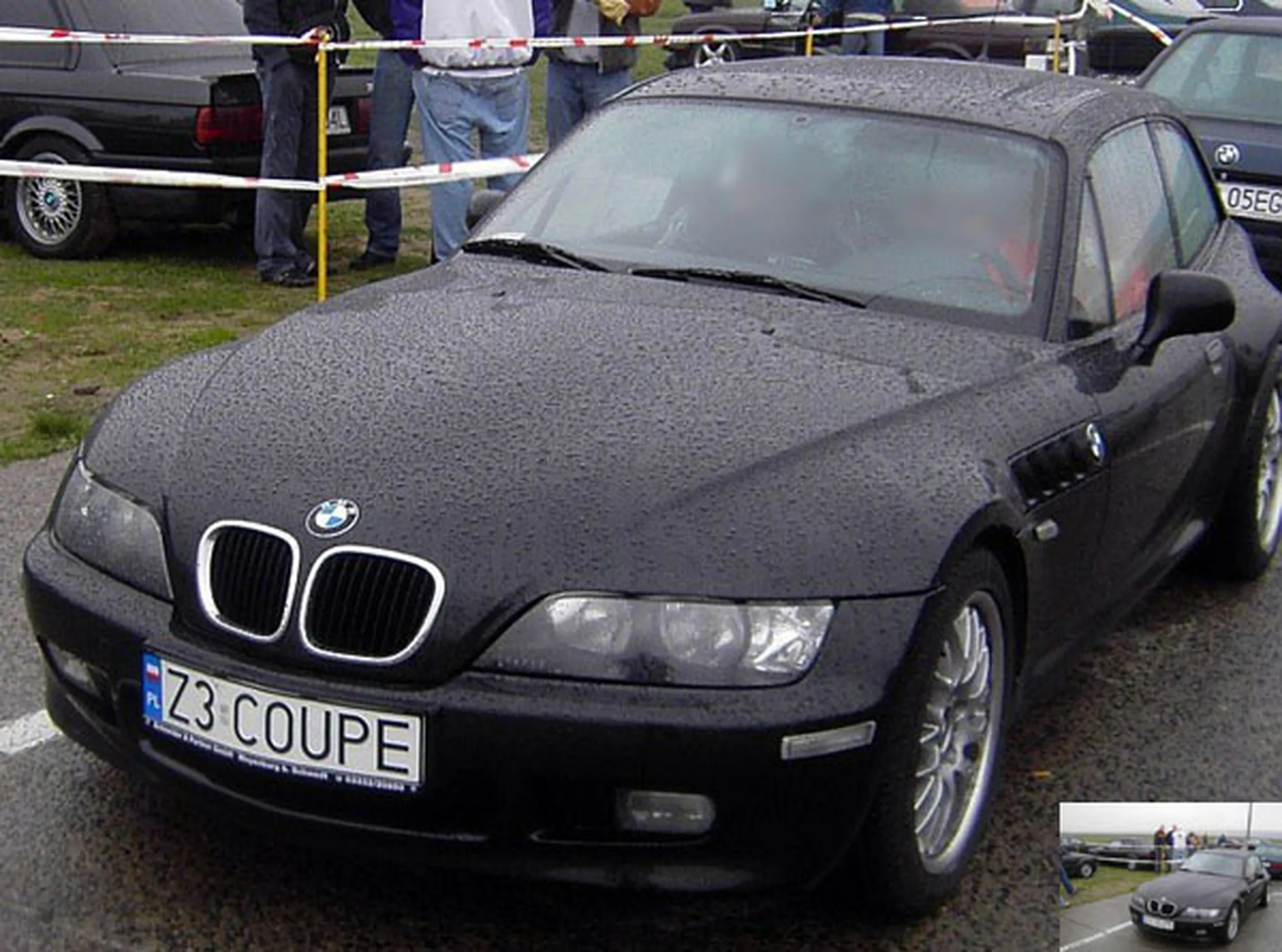 Fajny numer, blacha Z3 COUPE