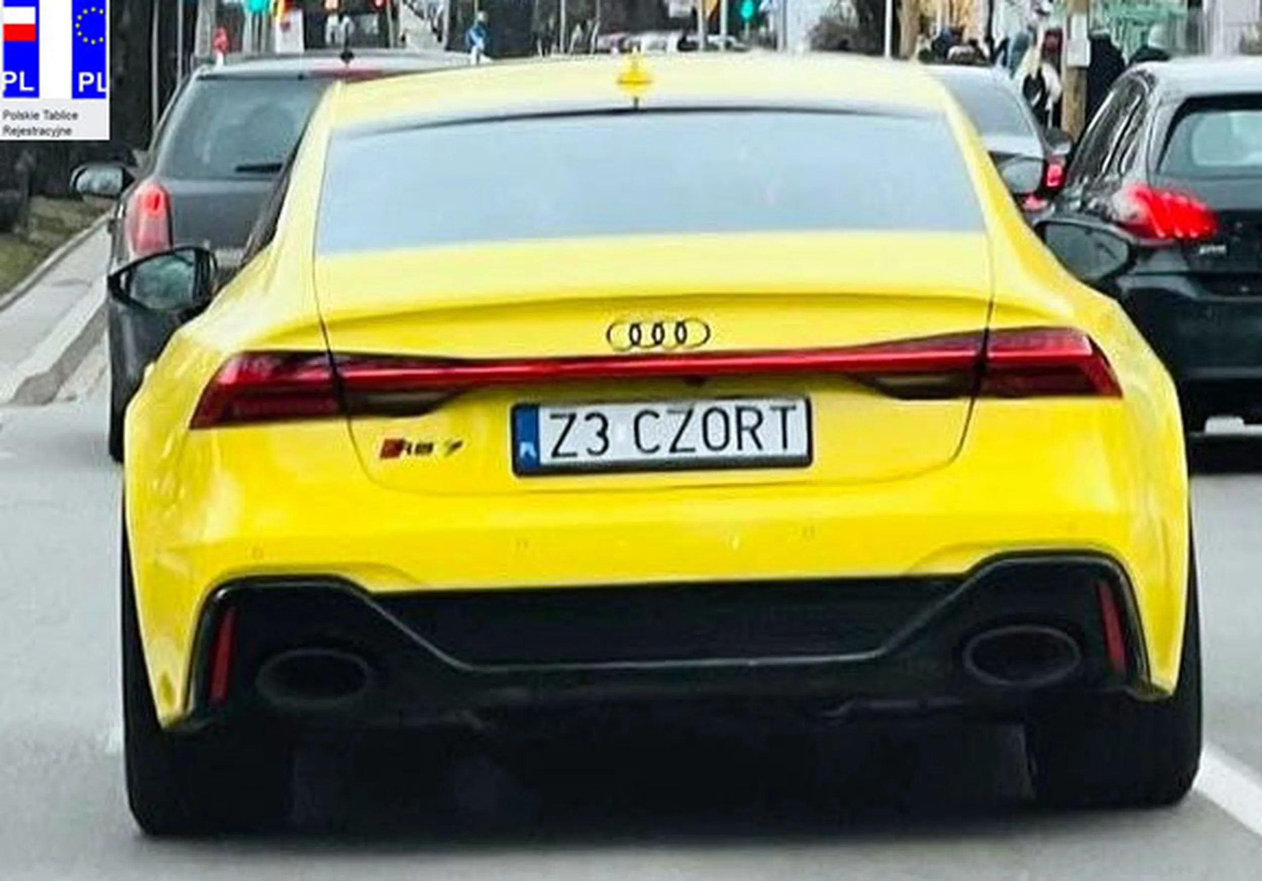 Fajny numer, blacha Z3 CZORT