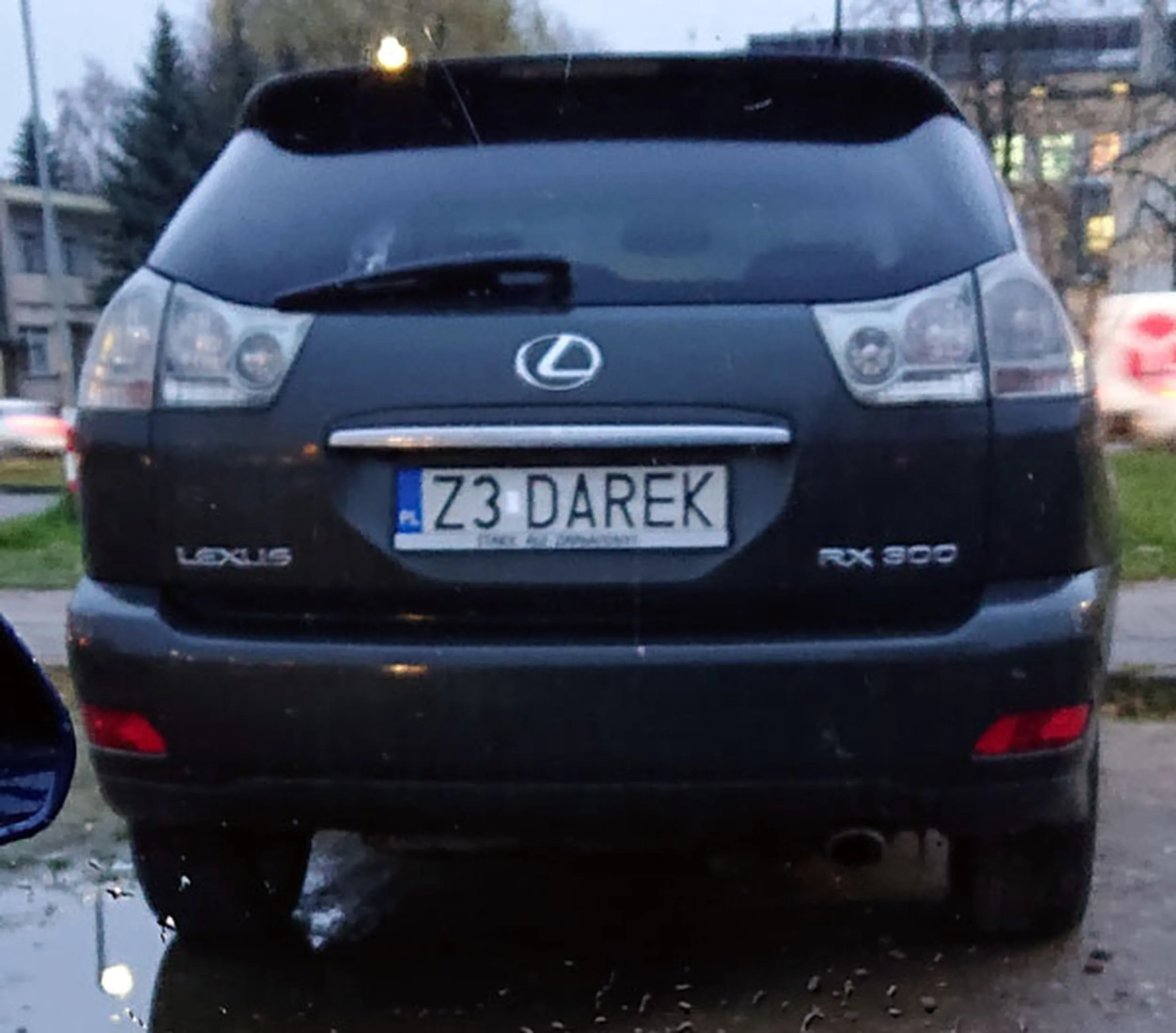 Fajny numer, blacha Z3 DAREK