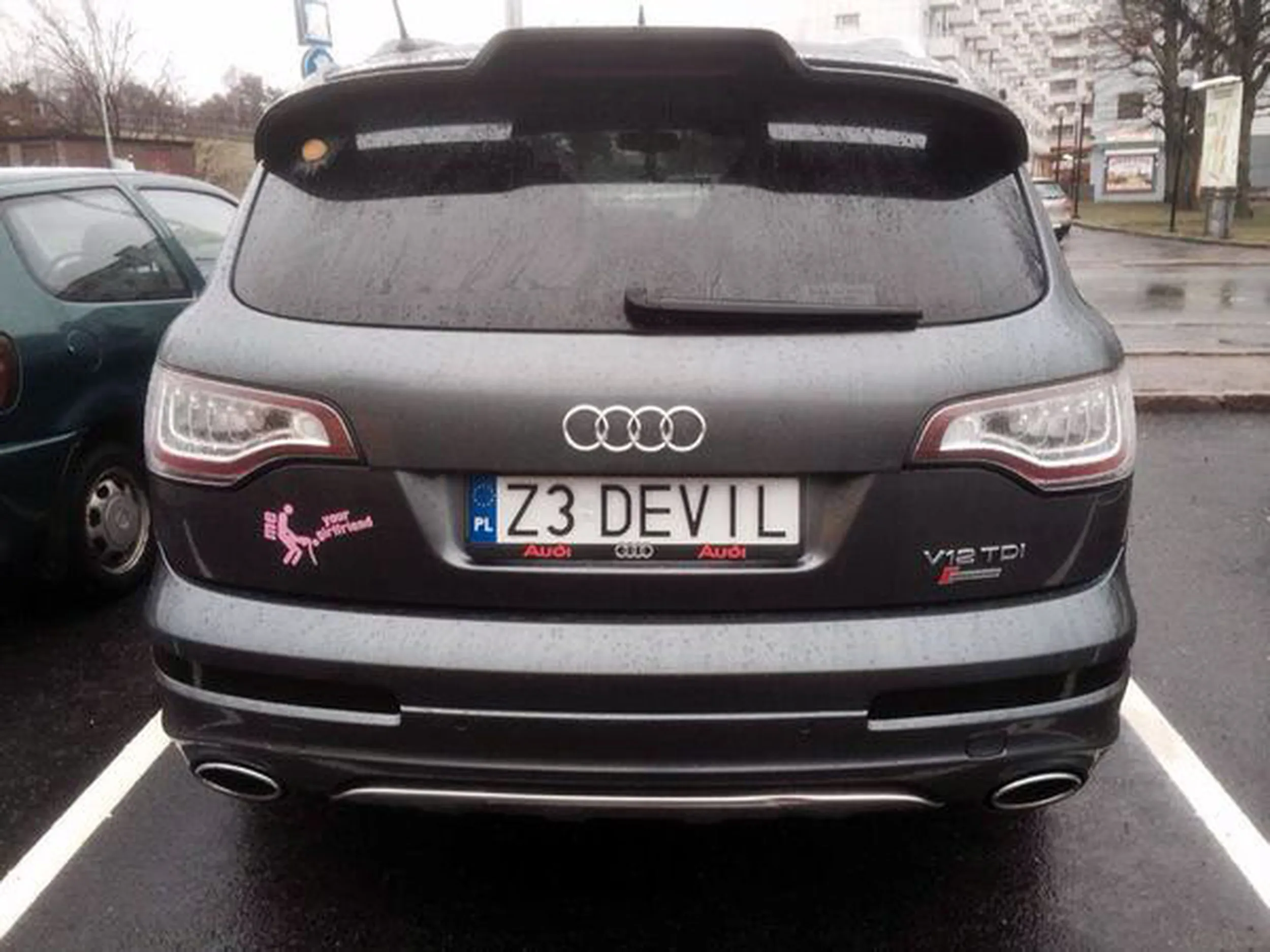 Fajny numer, blacha Z3 DEVIL