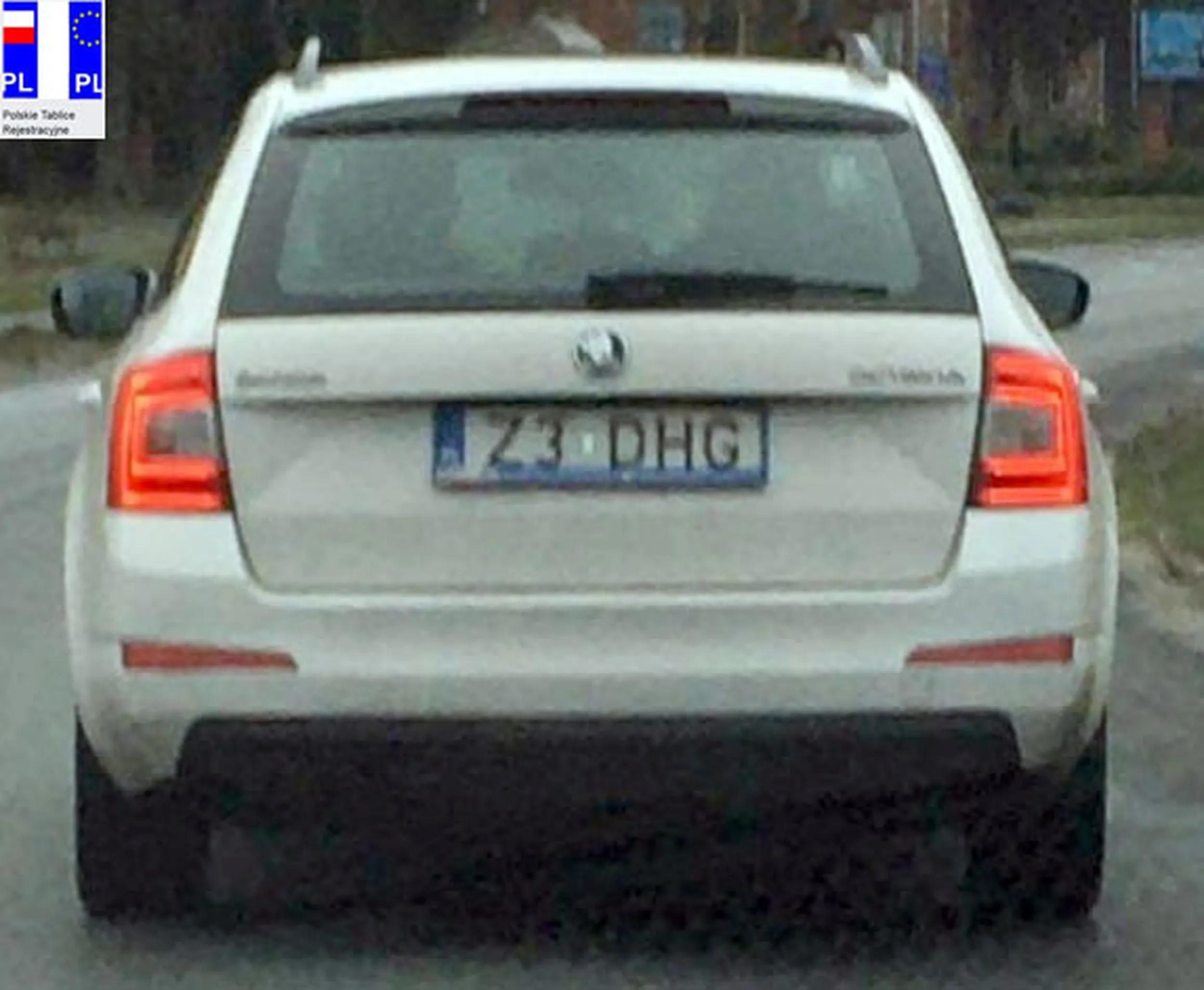 Fajny numer, blacha Z3 DHG