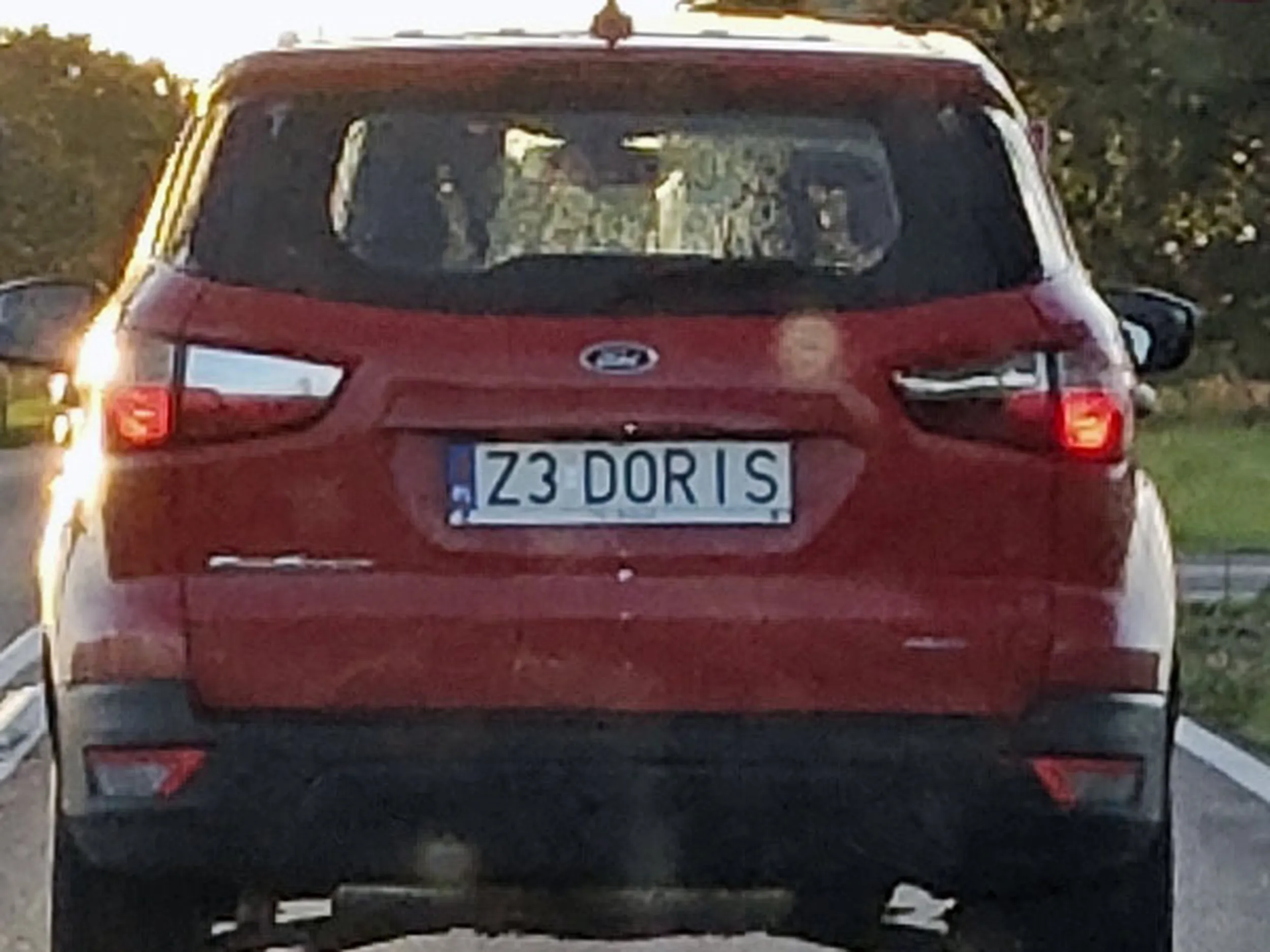 Fajny numer, blacha Z3 DORIS