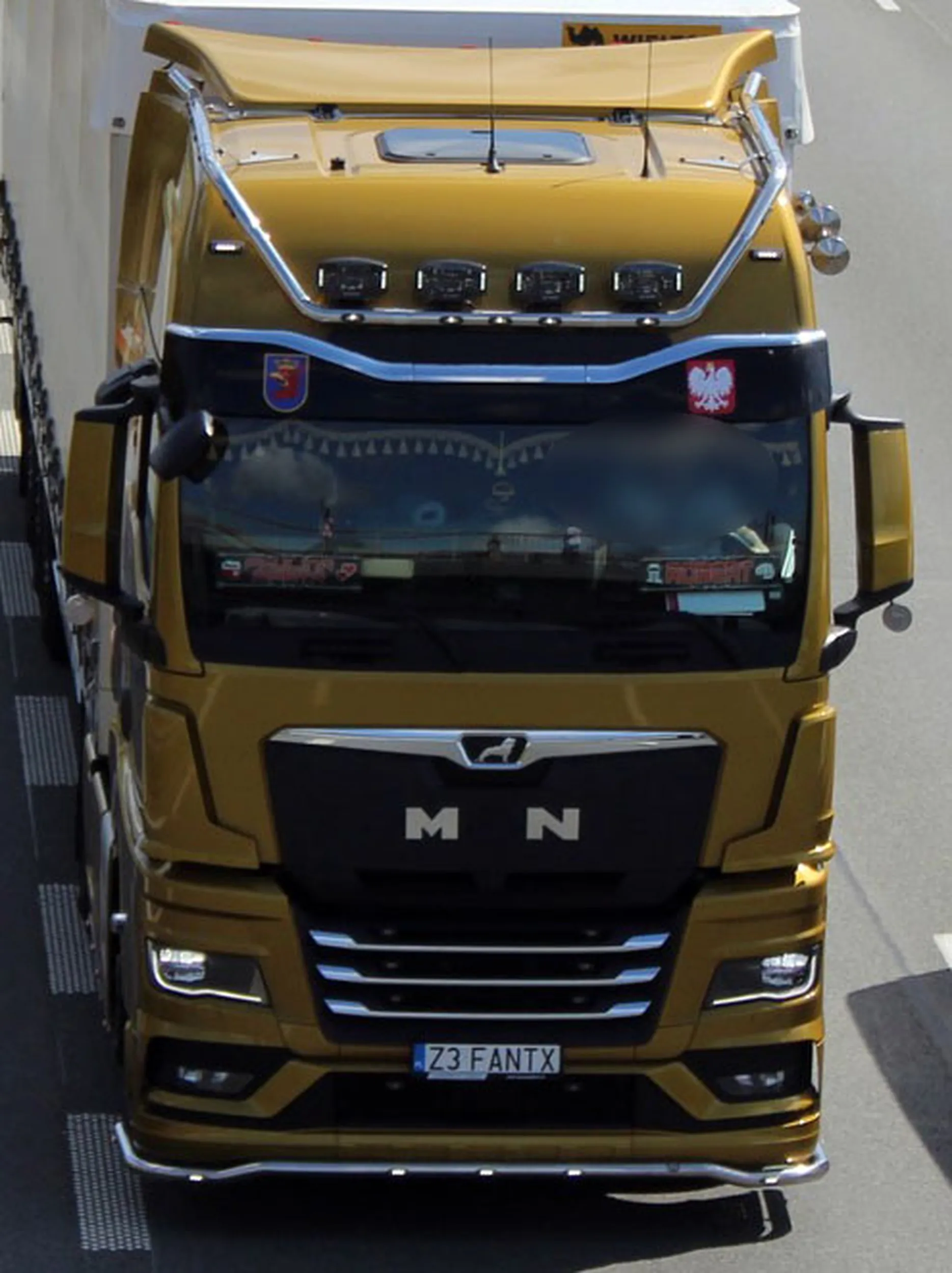 Fajny numer, blacha Z3 FANTX