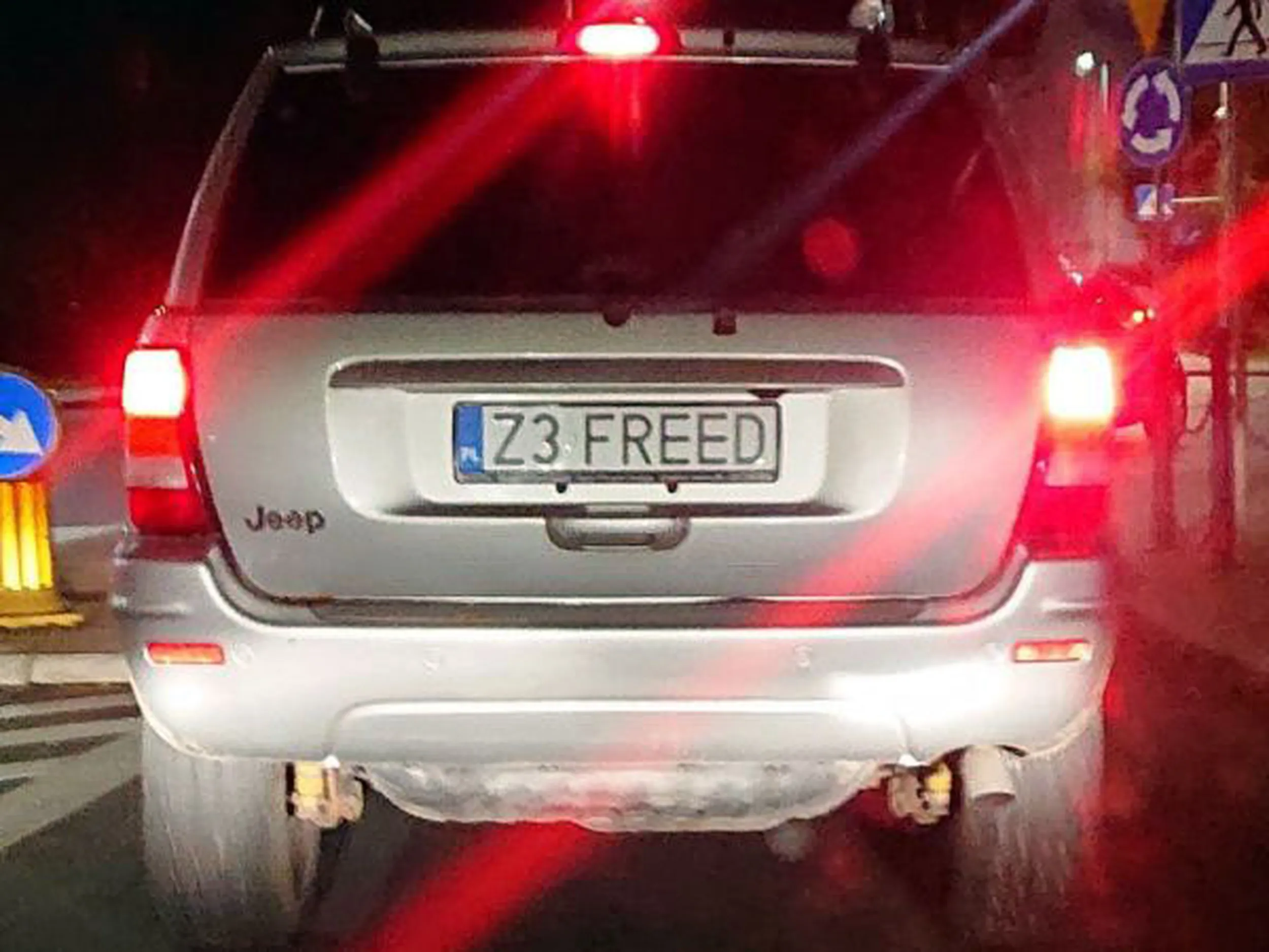 Fajny numer, blacha Z3 FREED