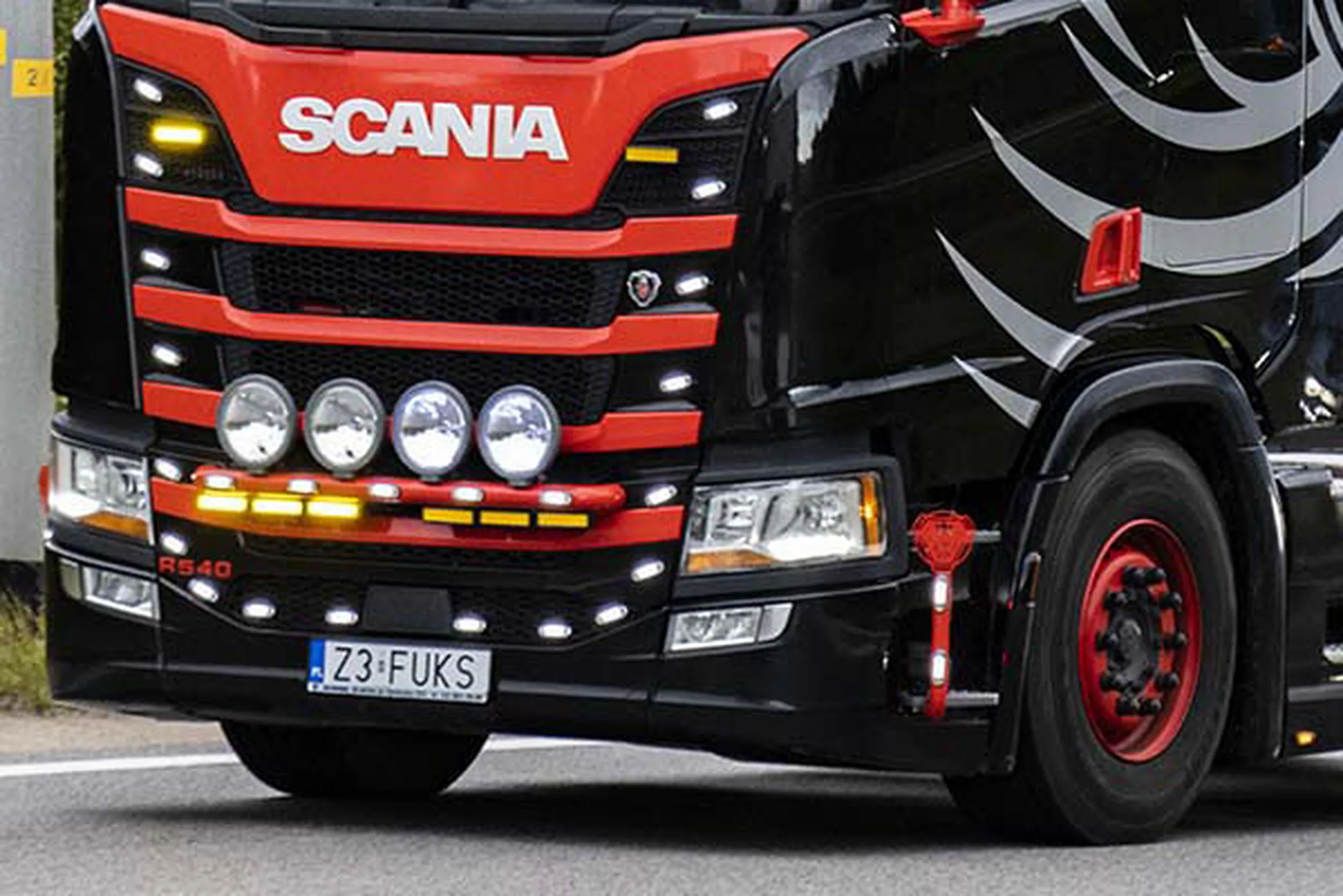 Fajny numer, blacha Z3 FUKS