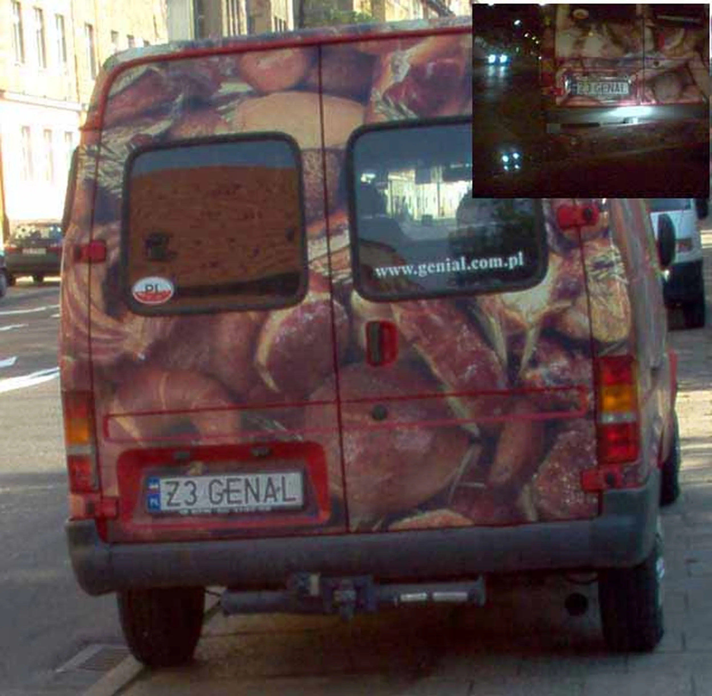 Fajny numer, blacha Z3 GENAL