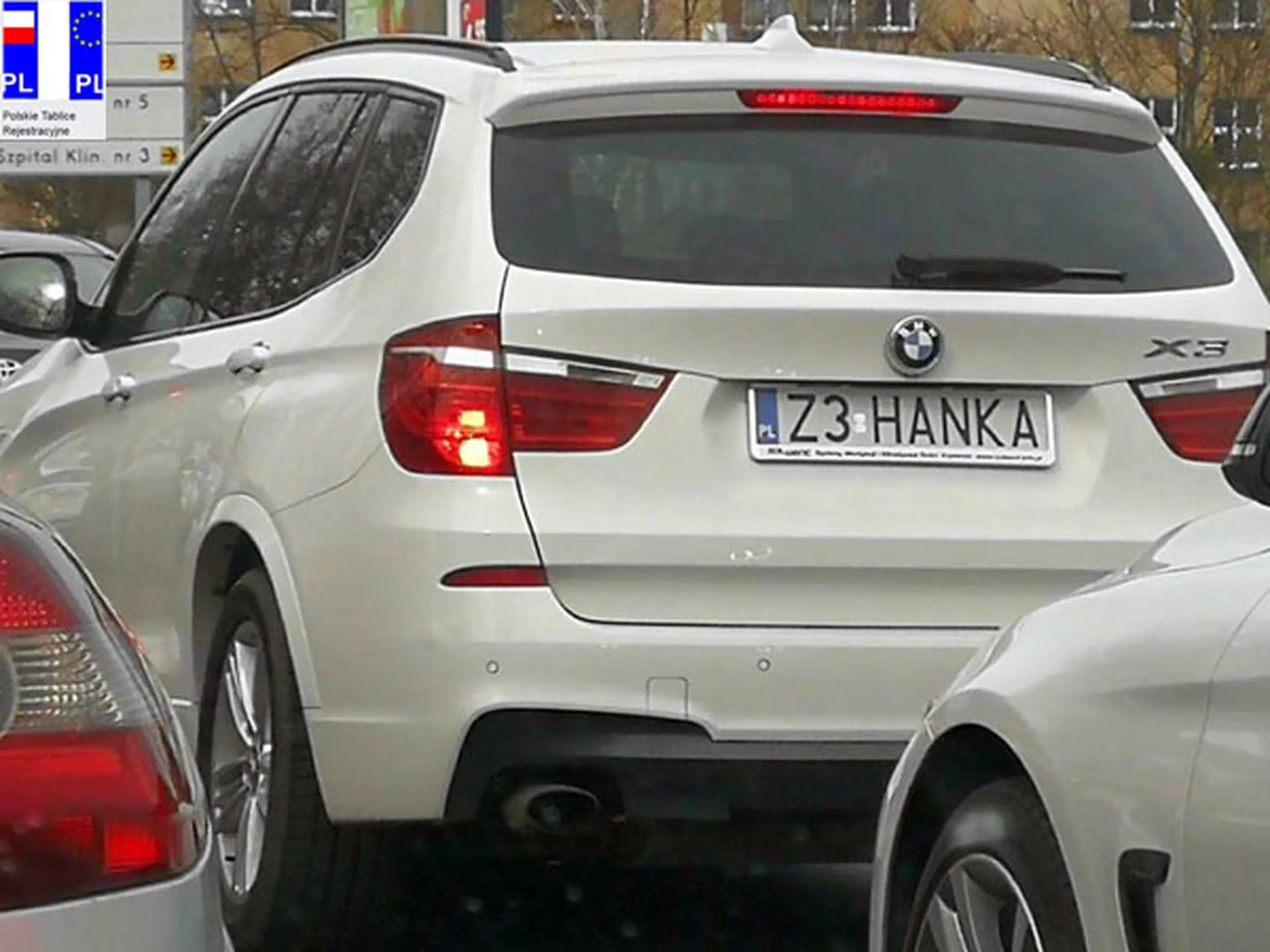 Fajny numer, blacha Z3 HANKA