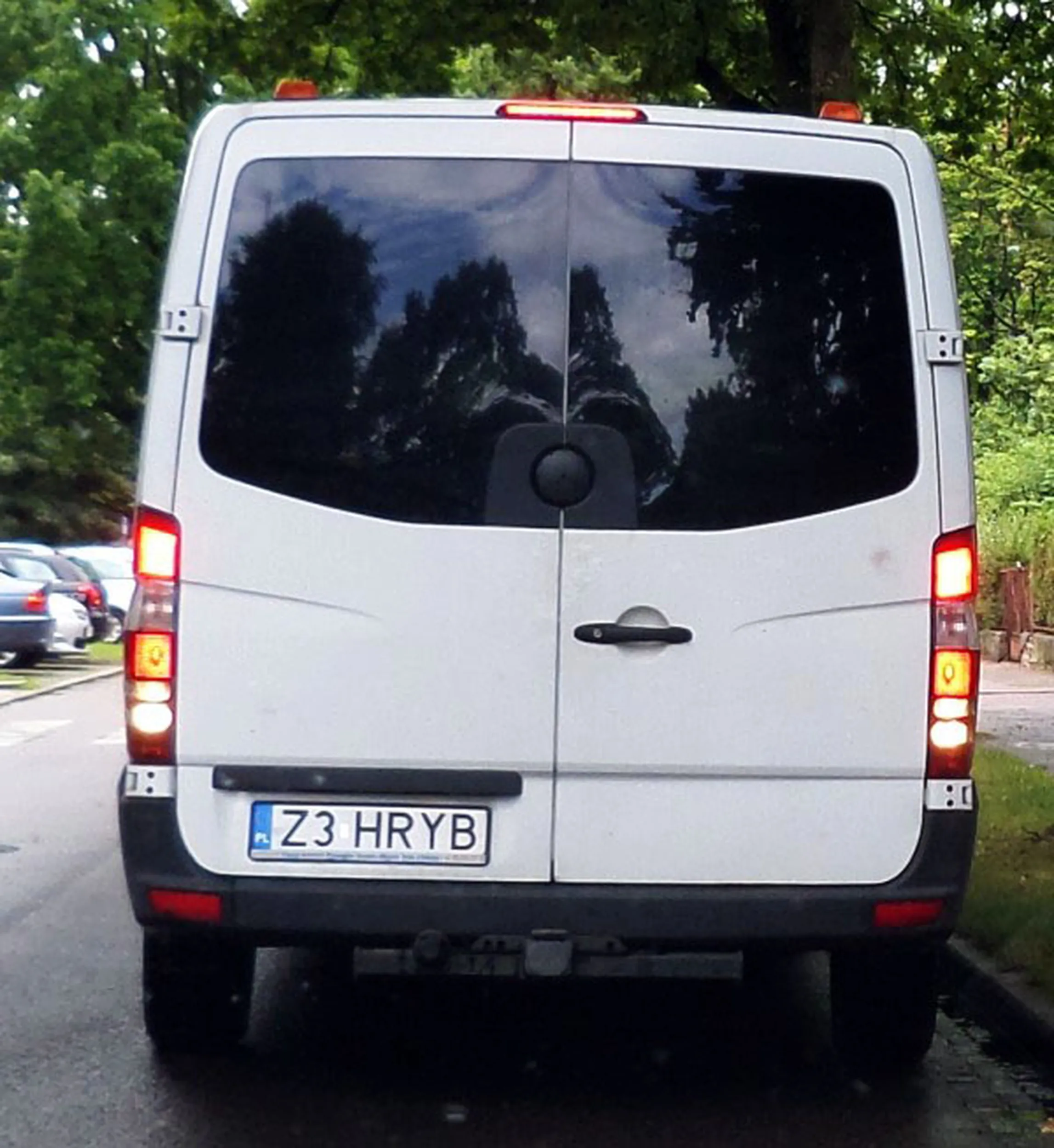 Fajny numer, blacha Z3 HRYB