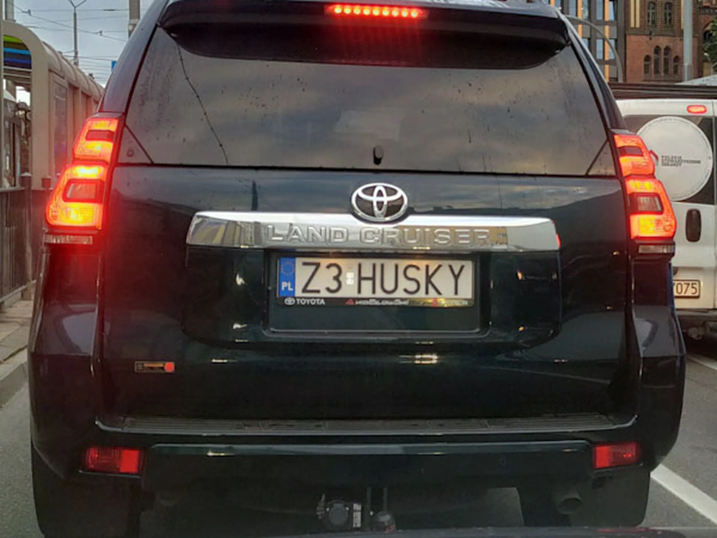 Fajny numer, blacha Z3 HUSKY