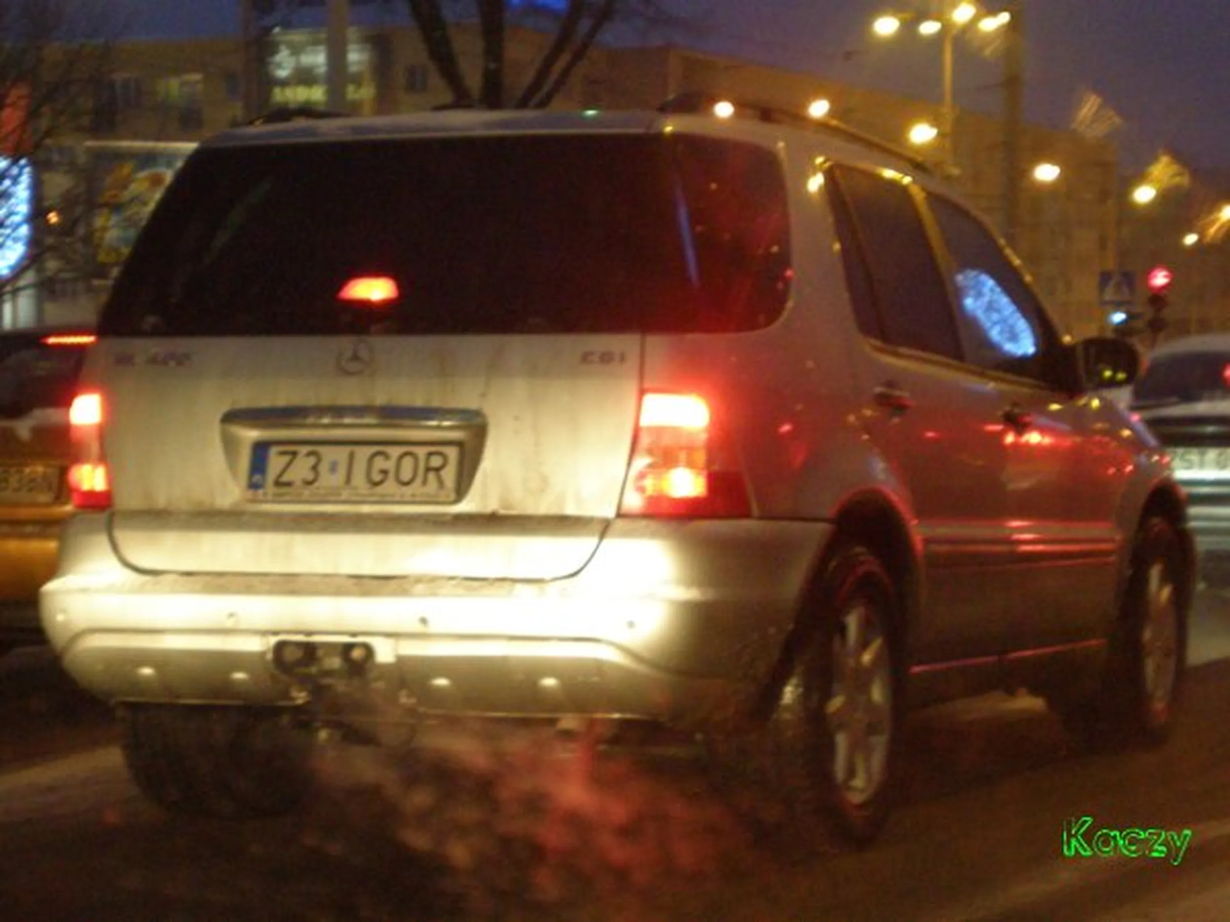 Fajny numer, blacha Z3 IGOR