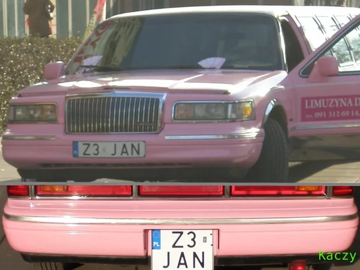 Fajny numer, blacha Z3 JAN