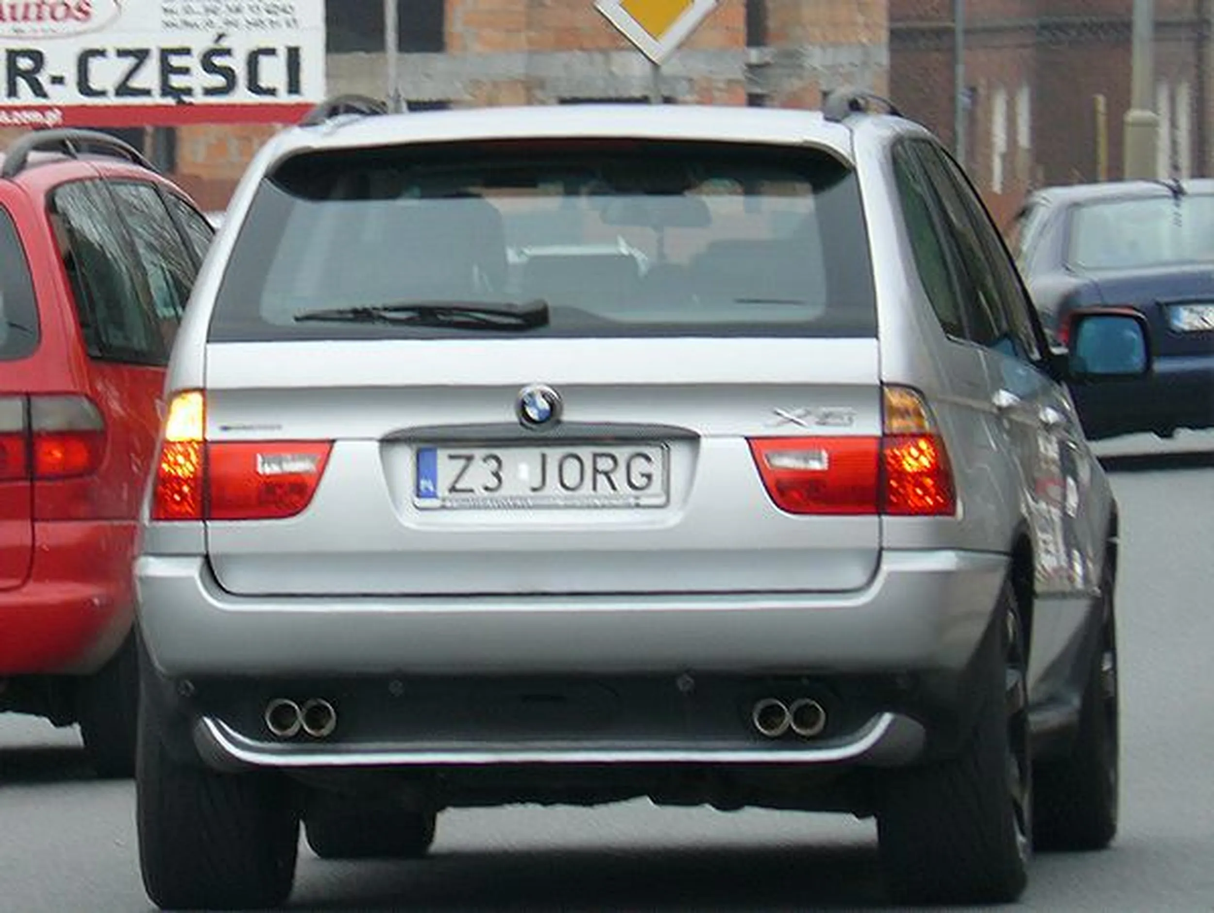 Fajny numer, blacha Z3 JORG