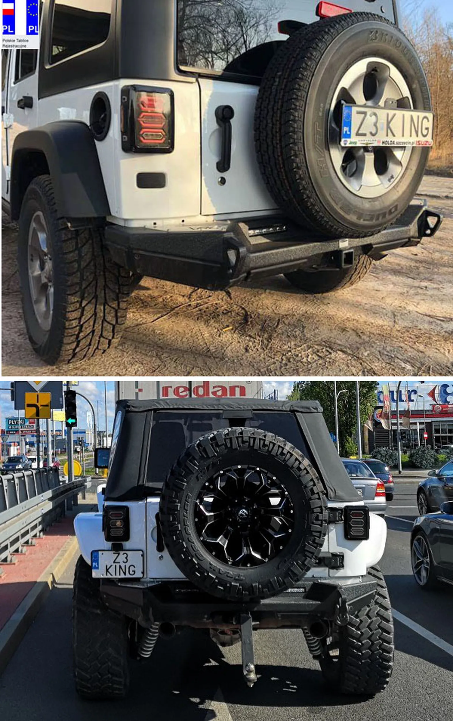 Fajny numer, blacha Z3 KING