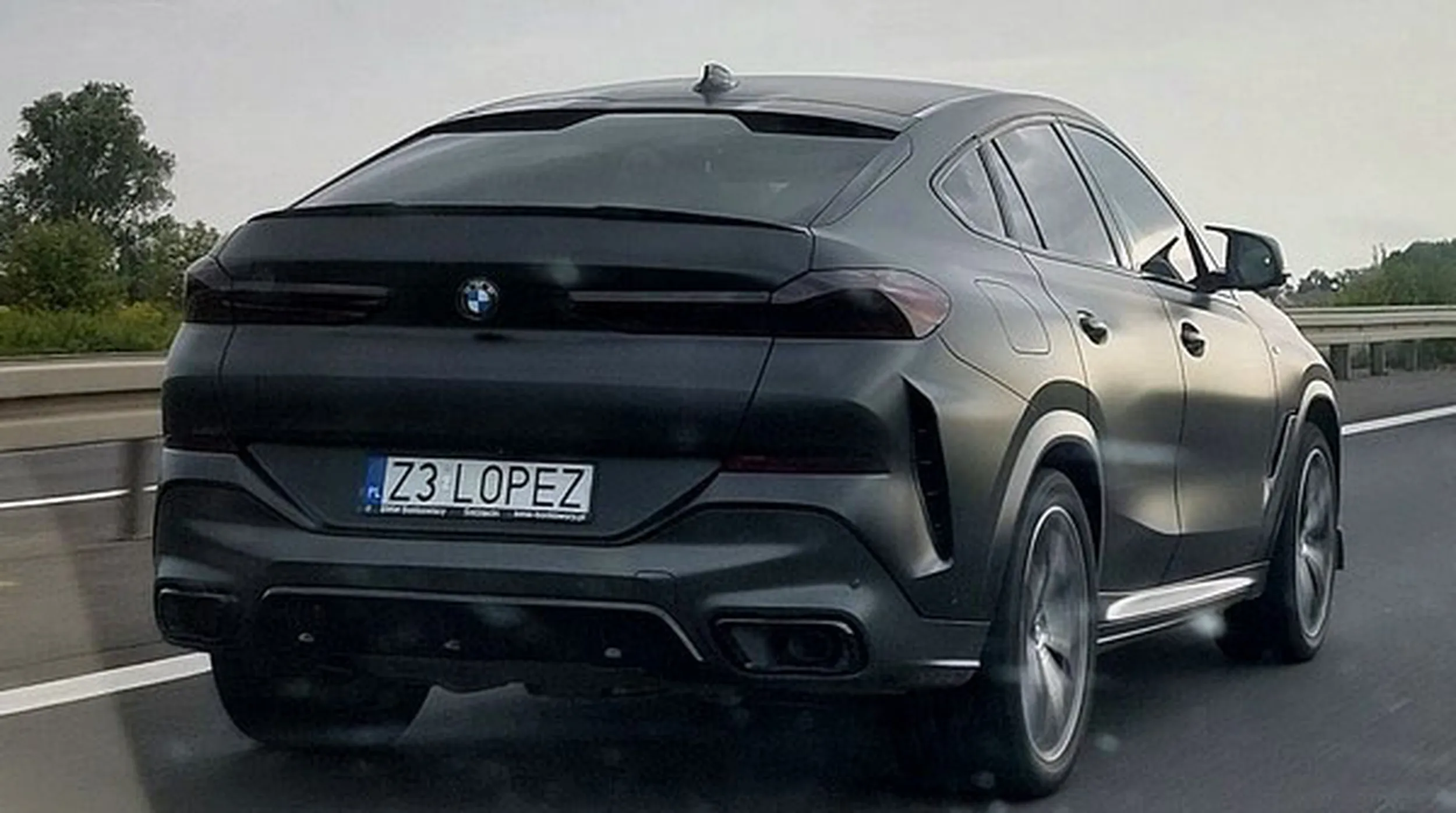 Fajny numer, blacha Z3 LOPEZ